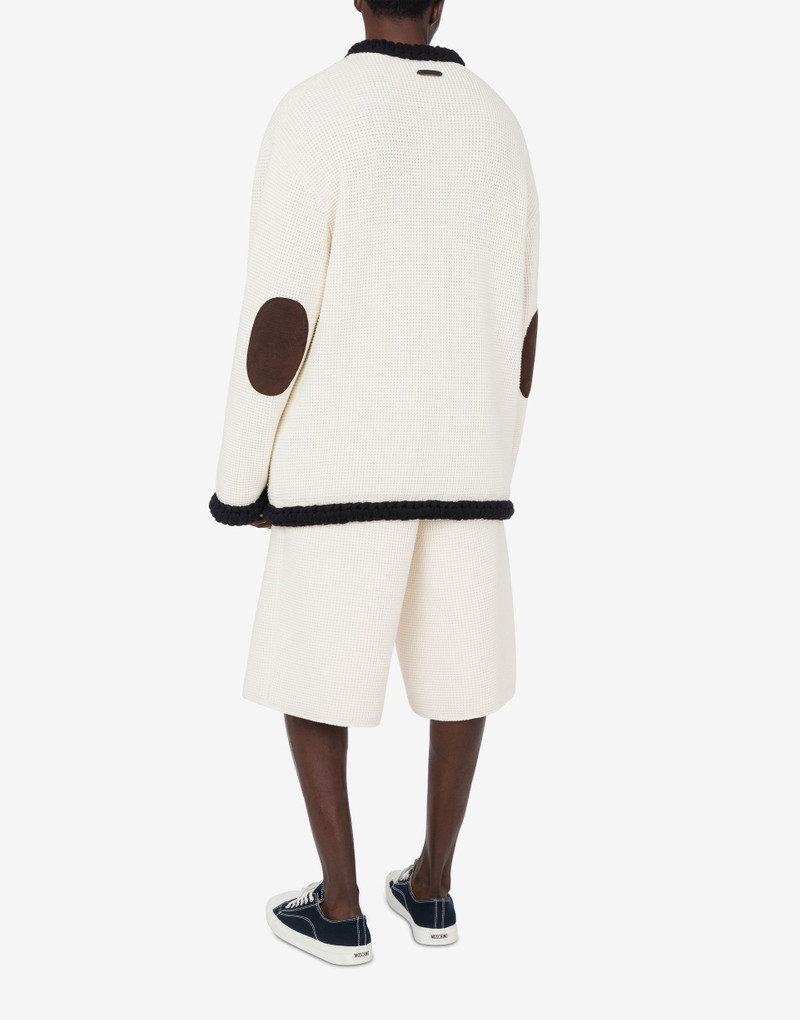 Moschino ORGANIC COTTON BLEND JACKET outlook
