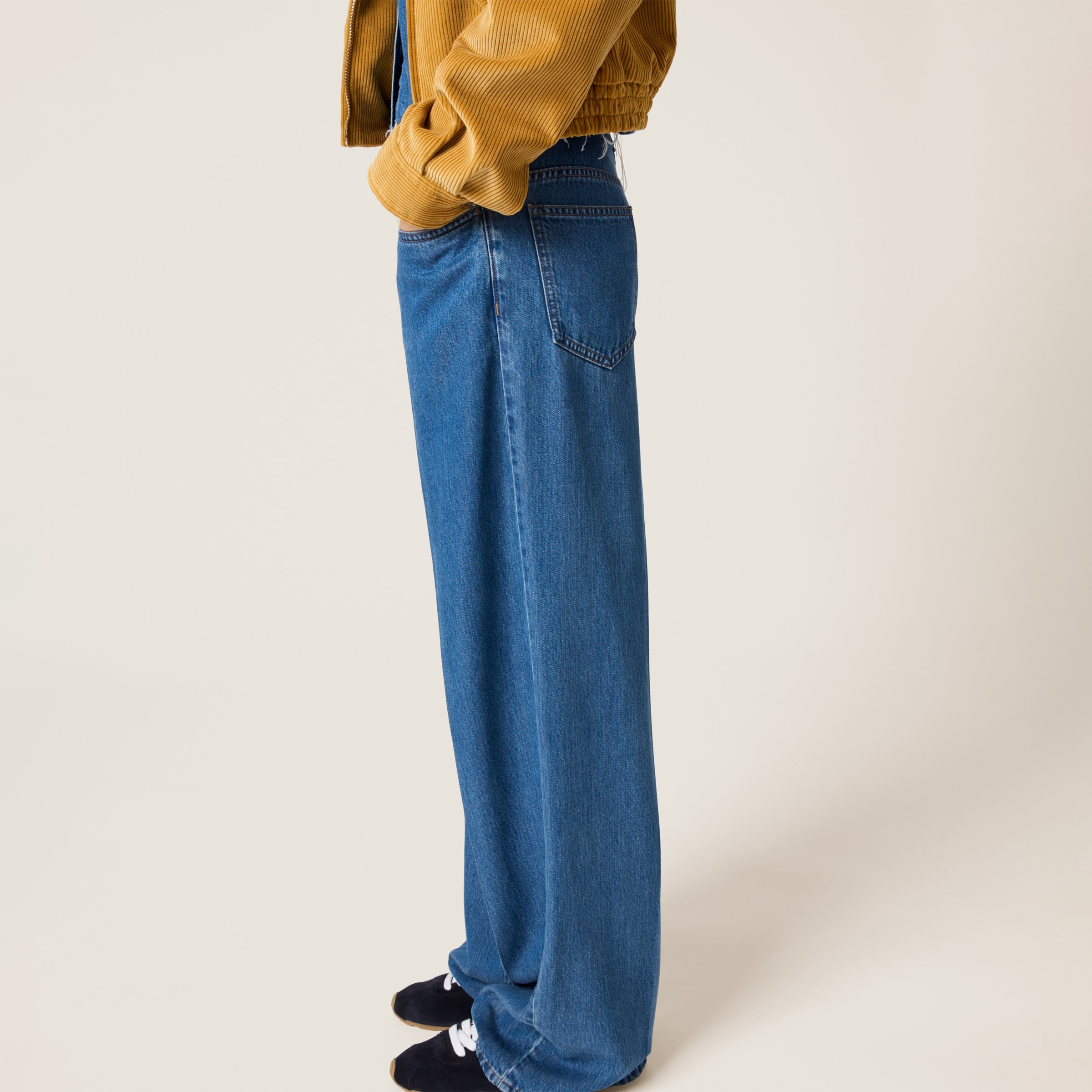 Five-pocket denim jeans - 4