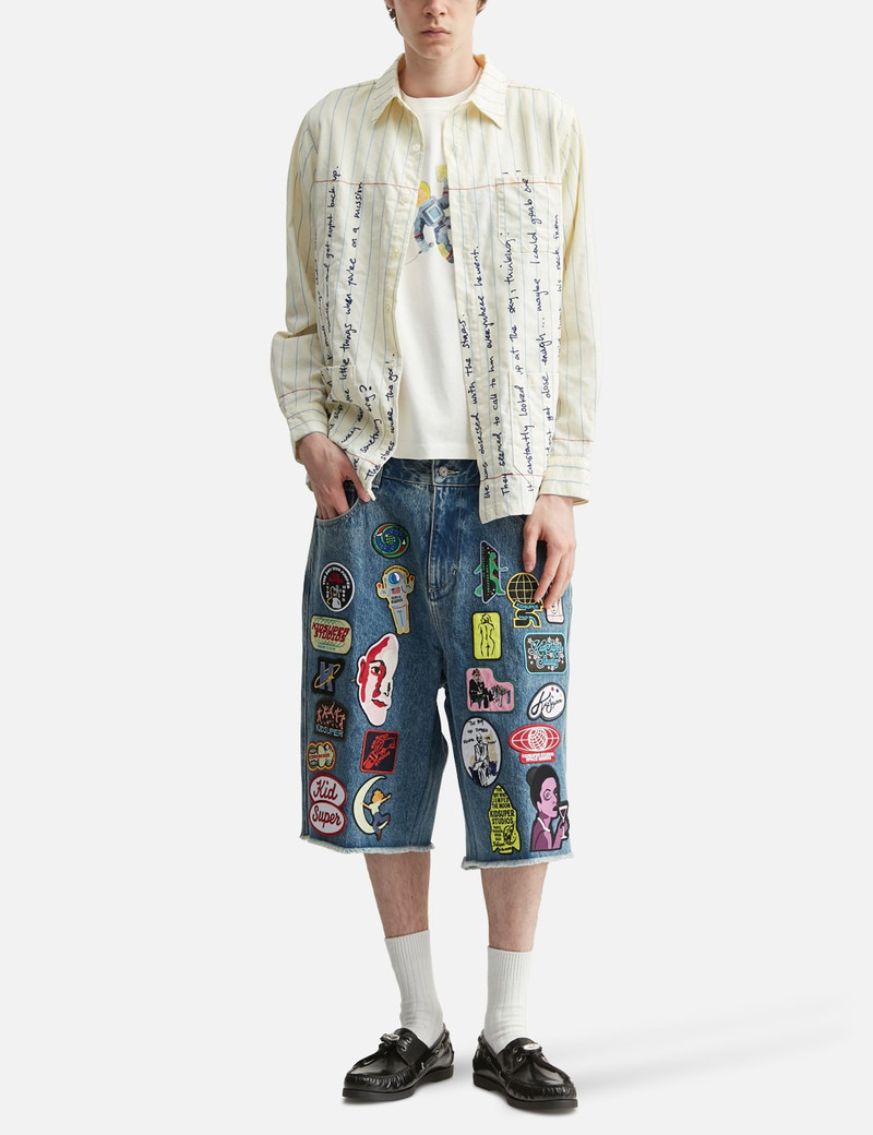 KidSuper PAPER HANDWRITING OVERSHIRT outlook