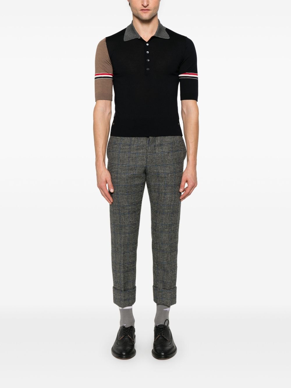 RWB stripe-detail polo shirt - 2