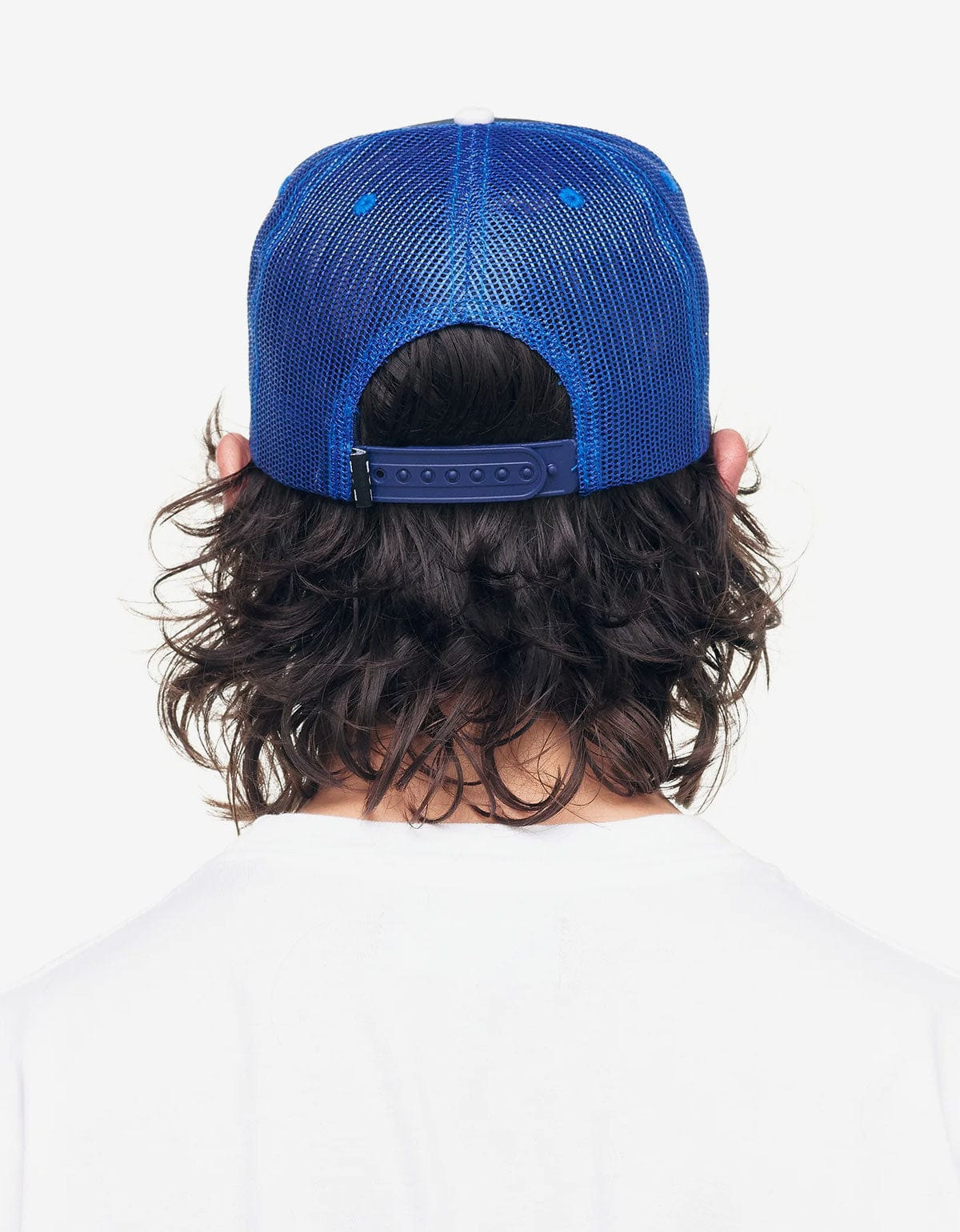 Nahmias Blue Varsity Trucker Hat - 3