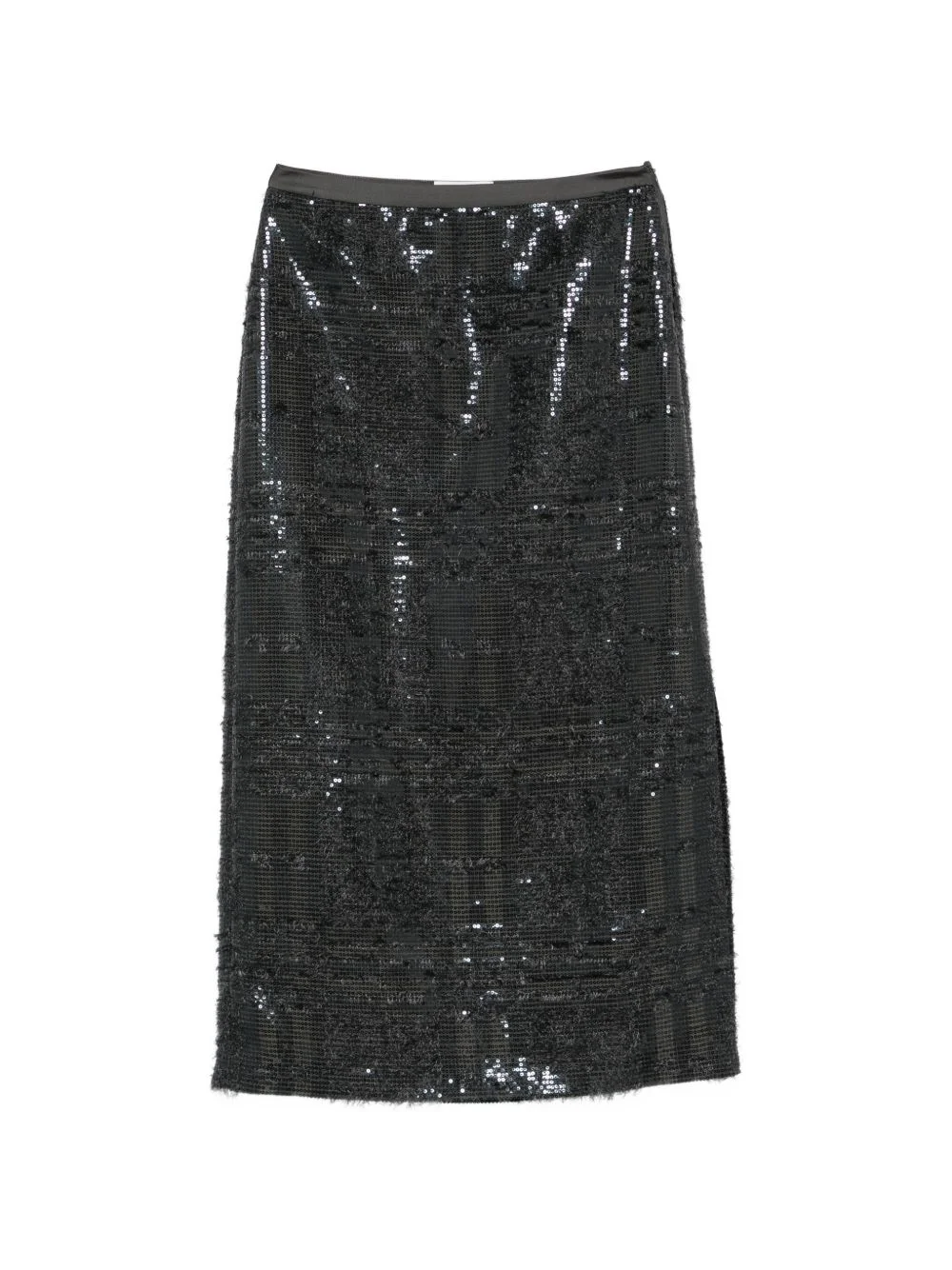 sequin-embellished midi skirt - 1