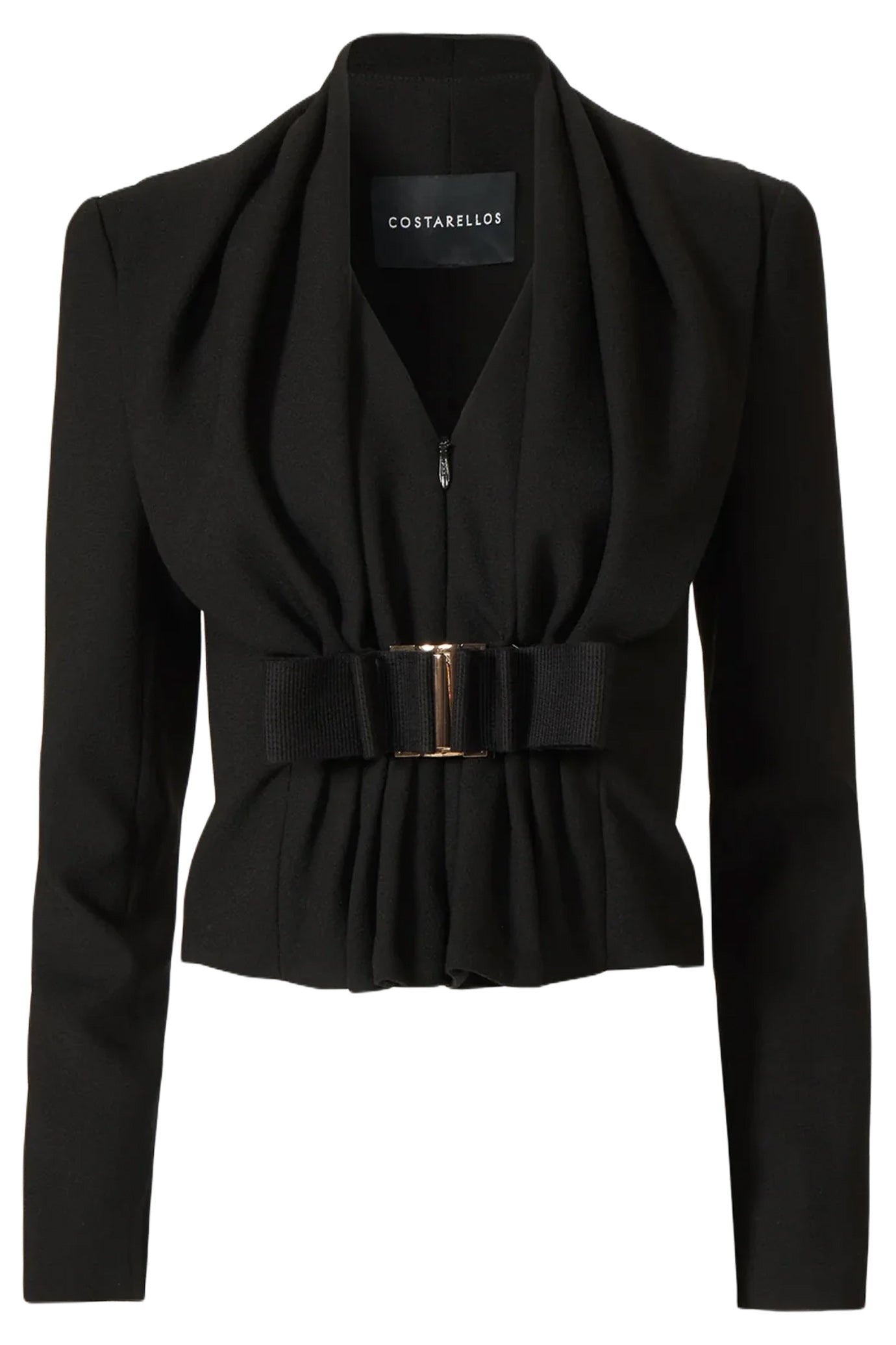TAYA CREPE WOOL JACKET - 1