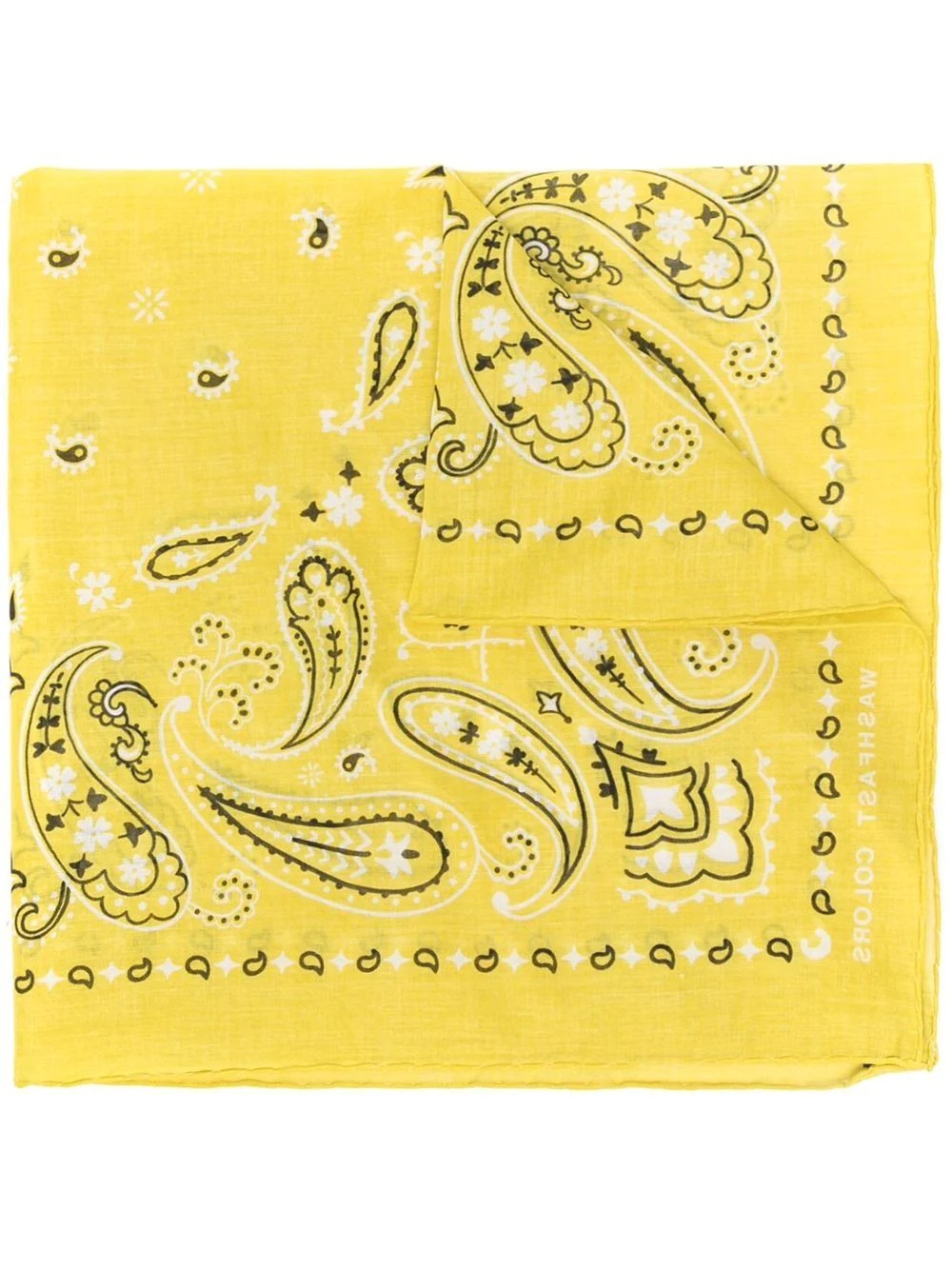 bandana-print square-shape scarf - 1