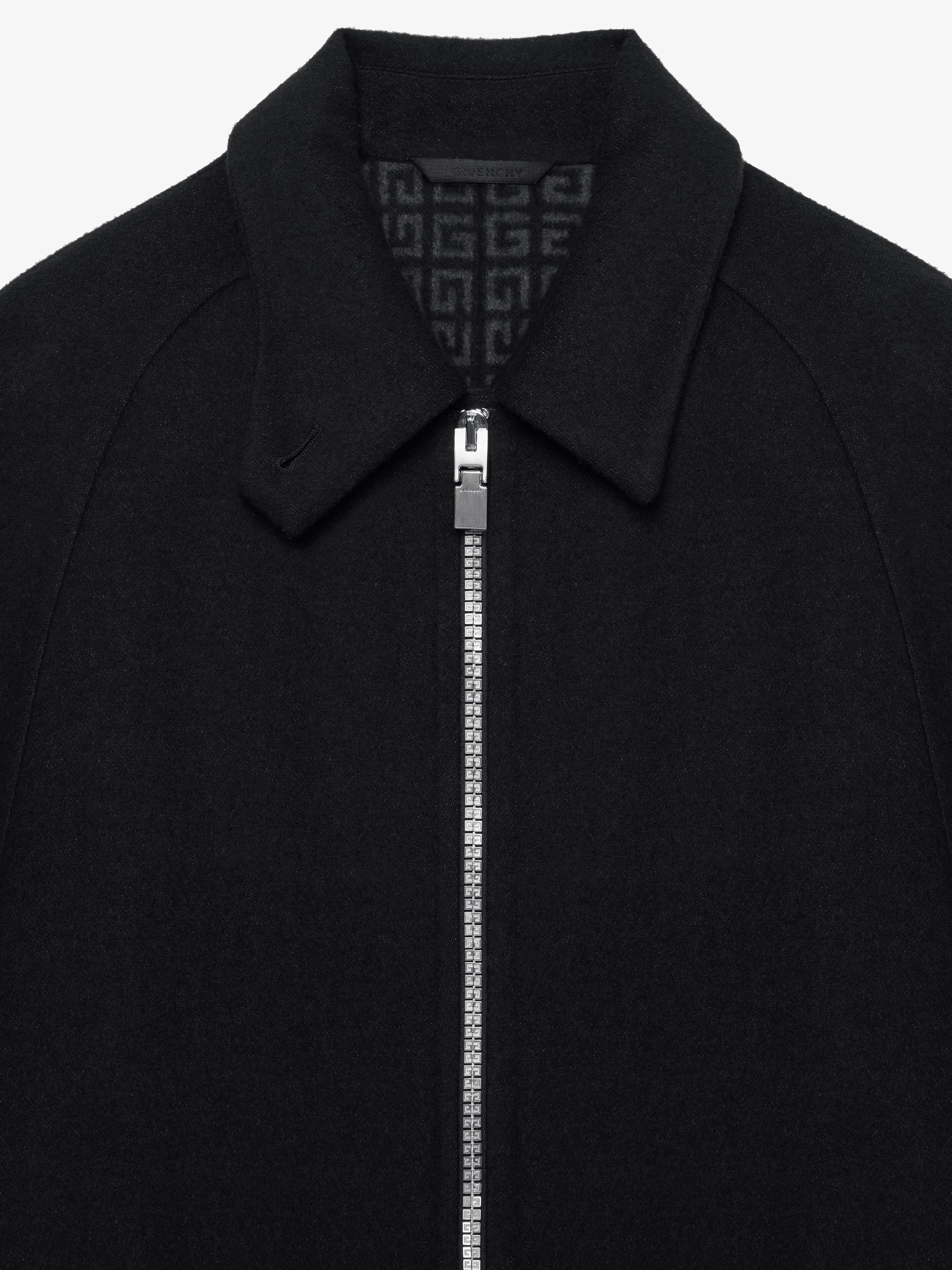 4G DOUBLE-FACE OVERSIZED FIT BELTED COAT IN WOOL AND CASHMERE WITH ASYMETRICAL COLLAR - 6