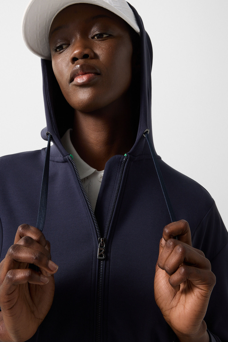 Julietta jersey jacket in Navy blue 5