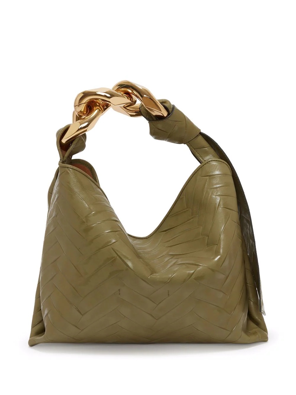 small chain-link shoulder bag - 2