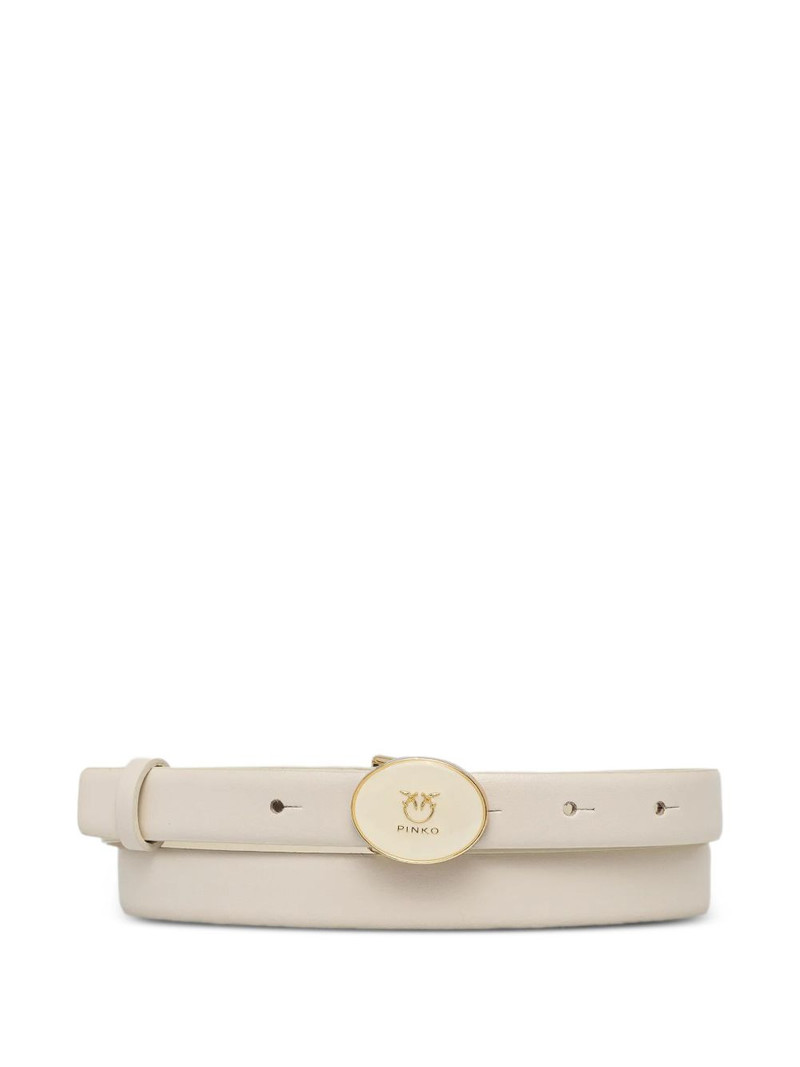 logo-buckle belt 1
