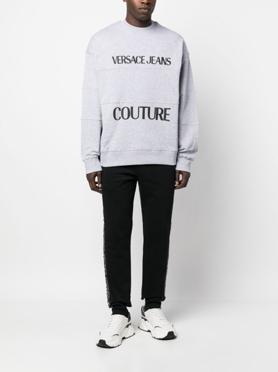 VERSACE JEANS COUTURE logo-strap track pants outlook