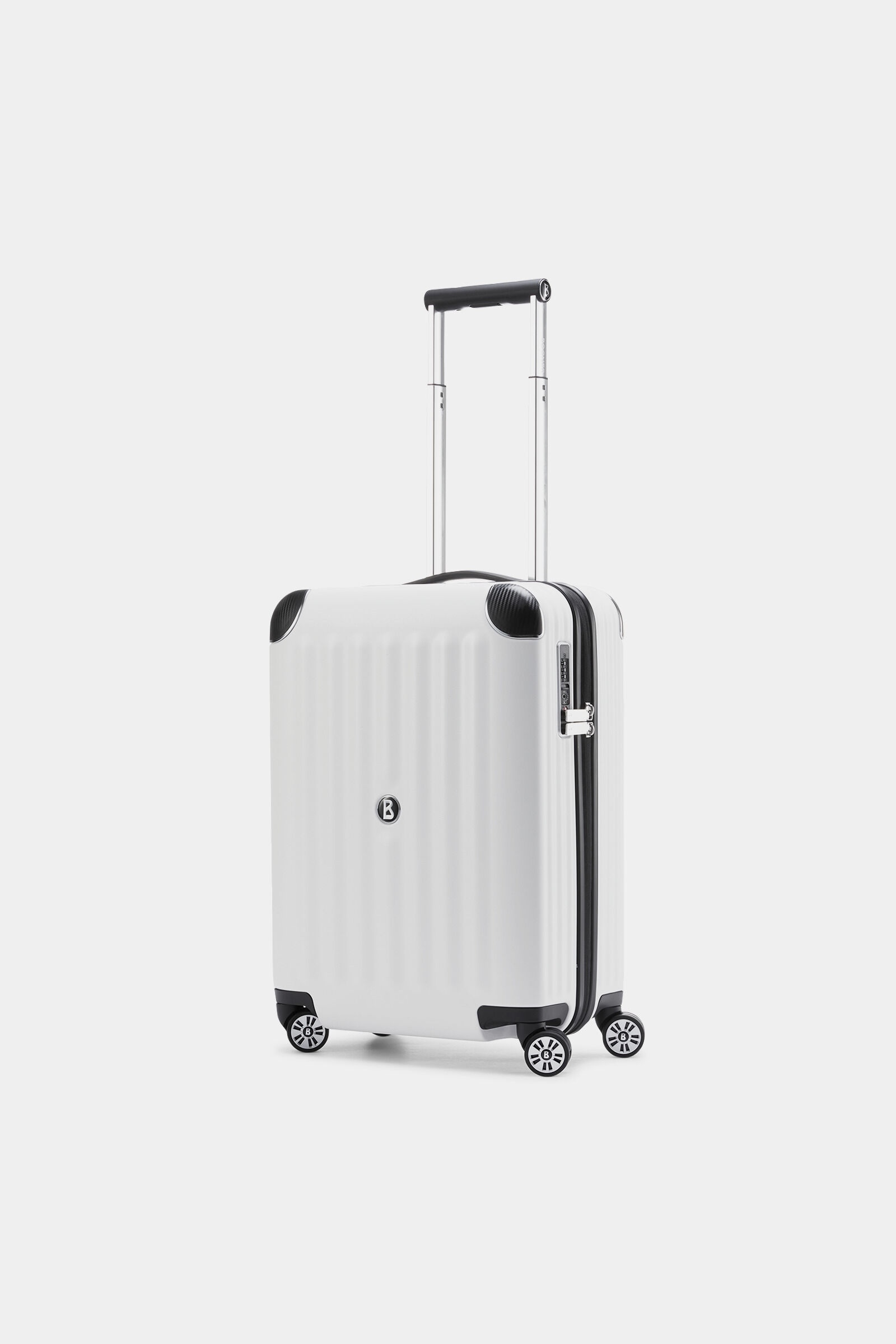 Piz Deluxe small hard shell suitcase in White - 2