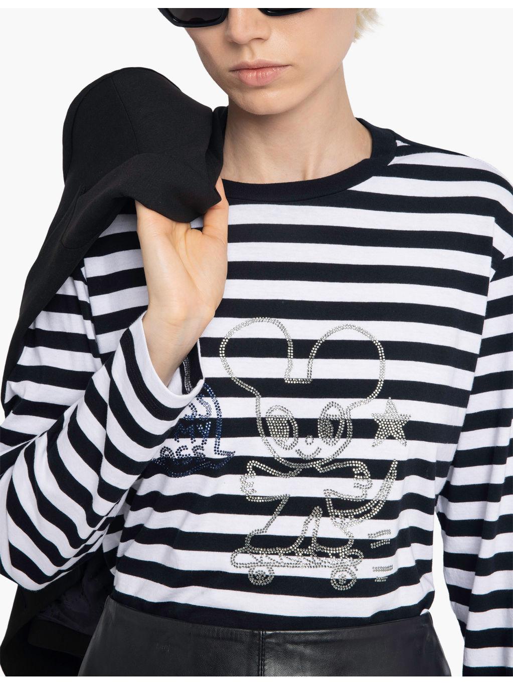 Edwini Striped Cotton-Jersey T-Shirt - 5
