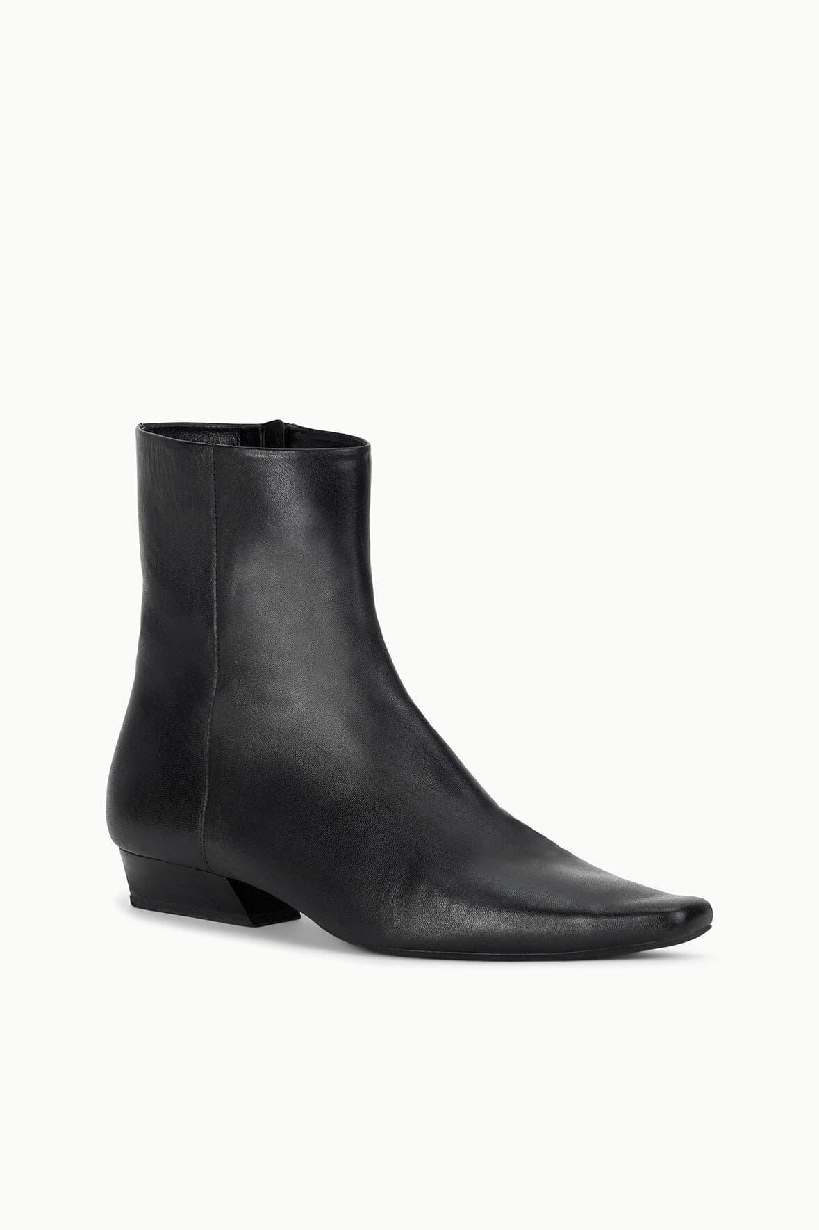 STAUD WALLY FLAT ANKLE BOOT BLACK - 3