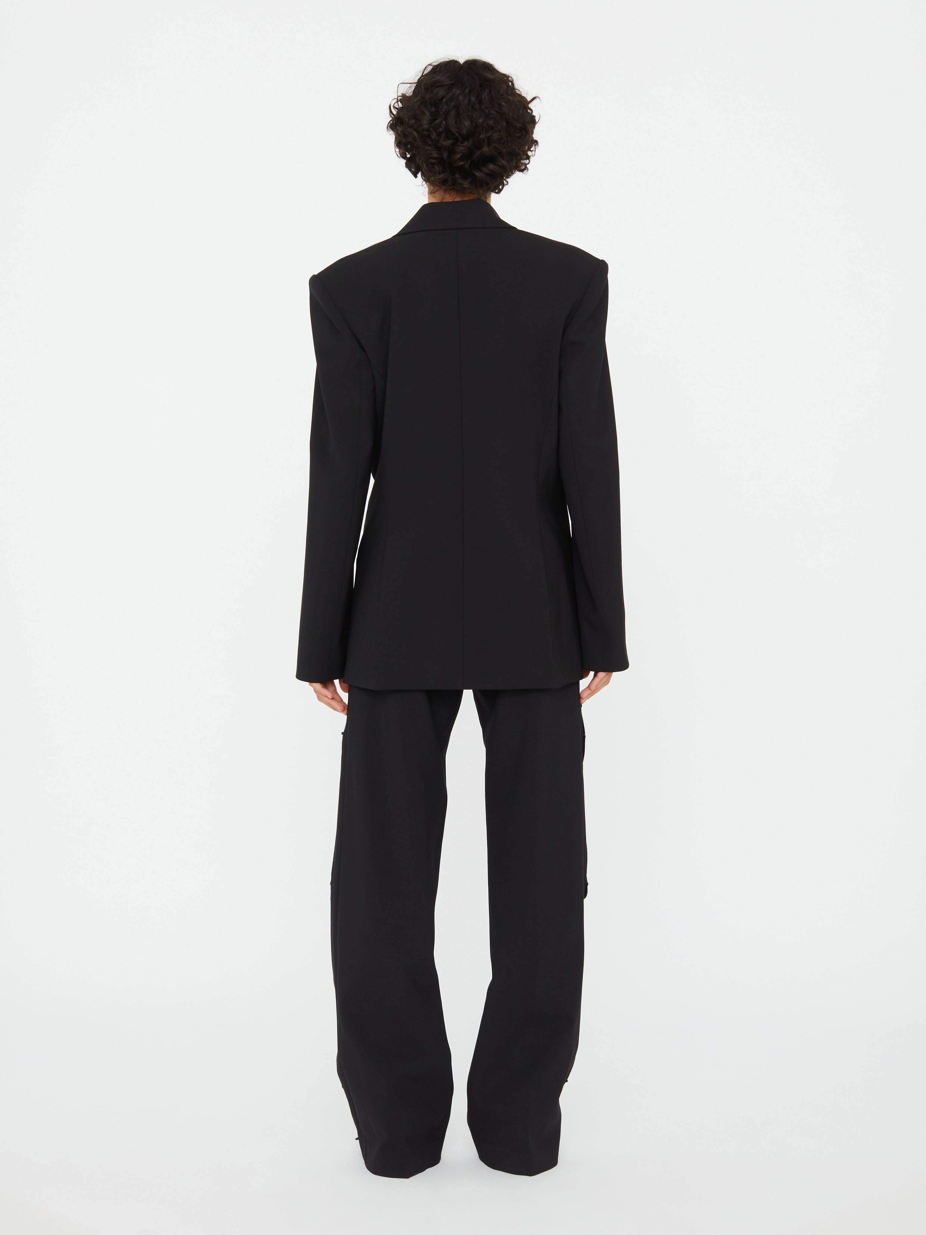 Bitten Wool Blazer - 7