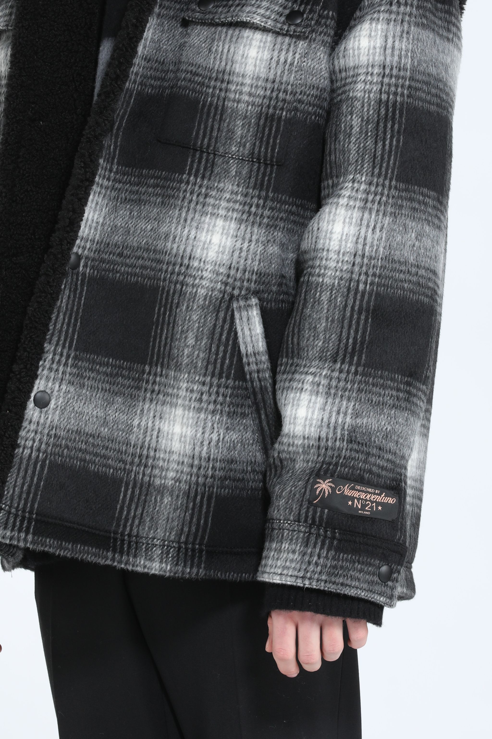 関税送料込N21 numero ventuno Checked Coat N°21 CHECKED JACKET | numeroventuno | REVERSIBLE