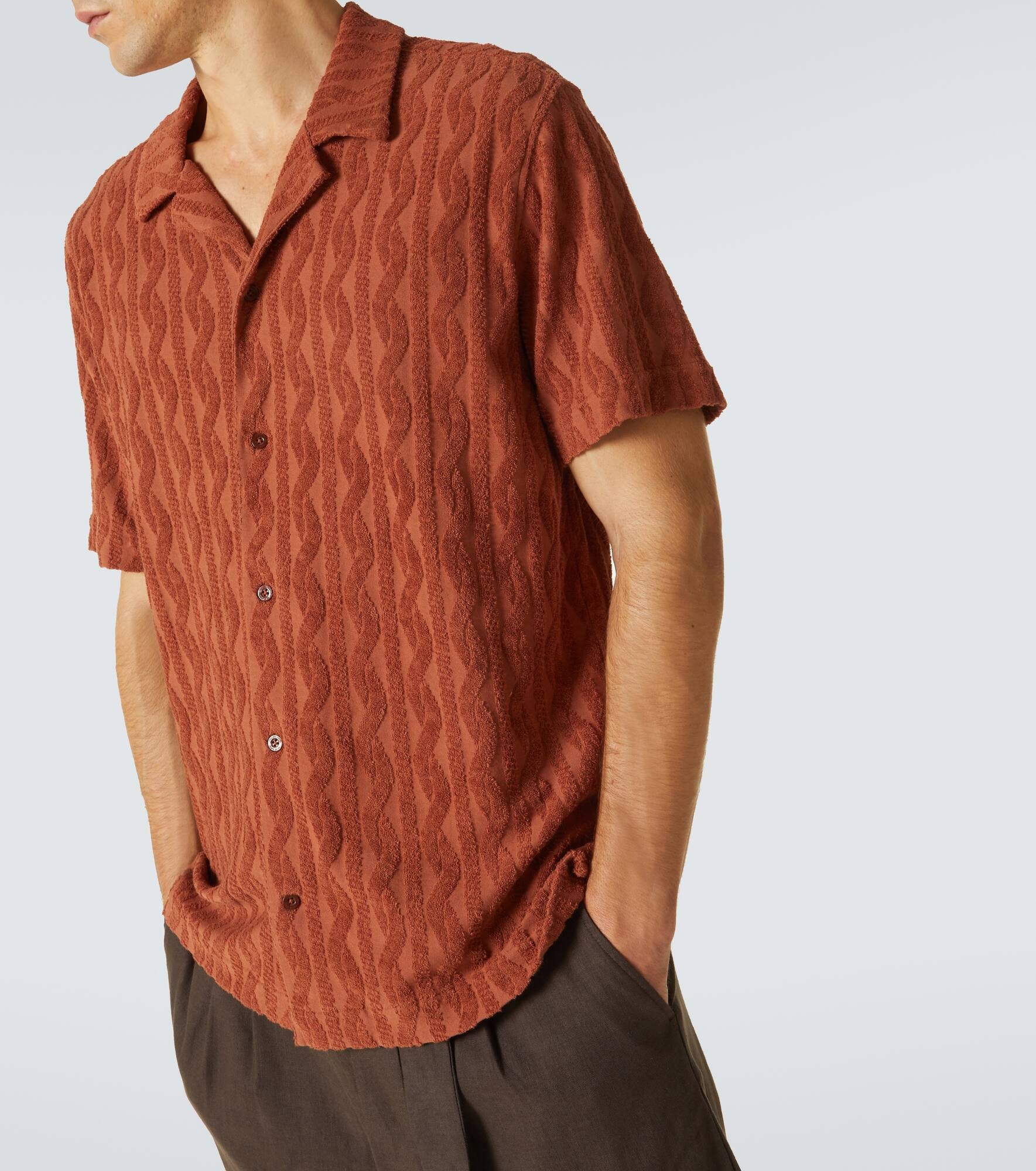 Roberto cotton bowling shirt - 5