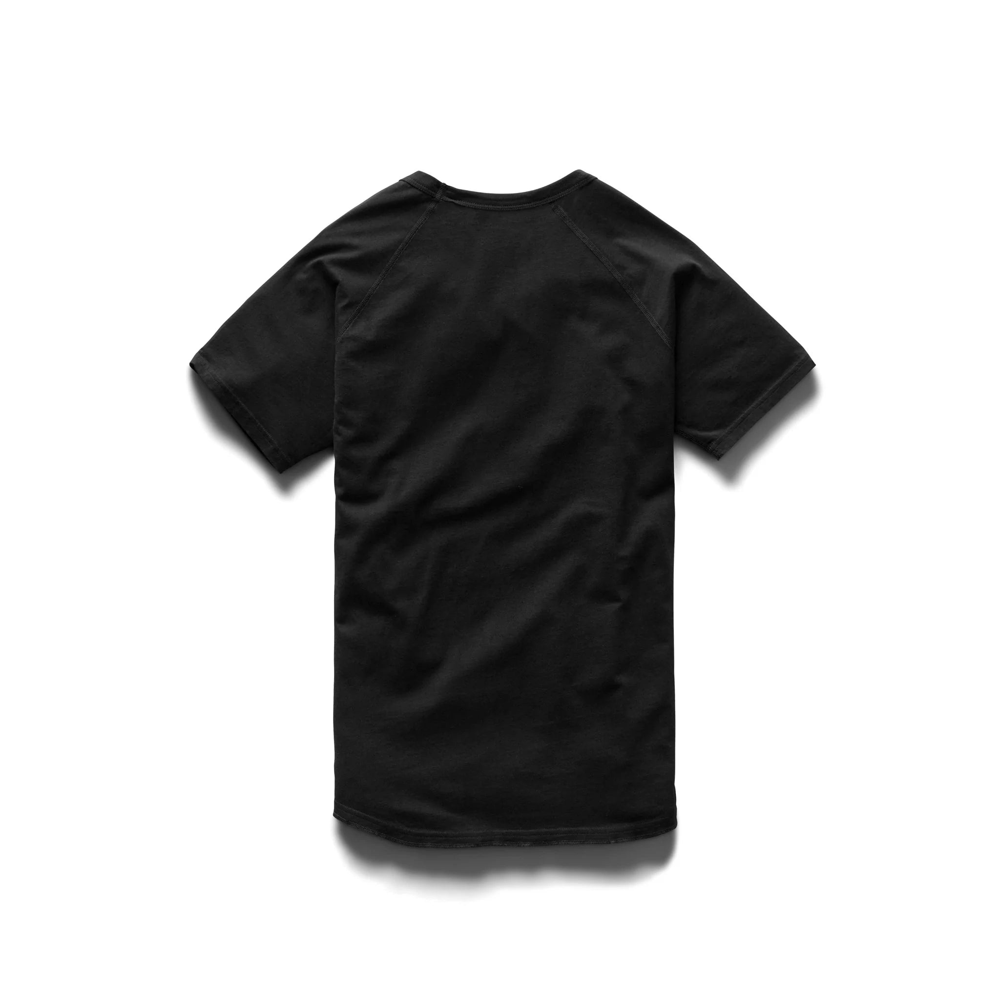 Cotton Jersey Raglan T-Shirt Black - 2