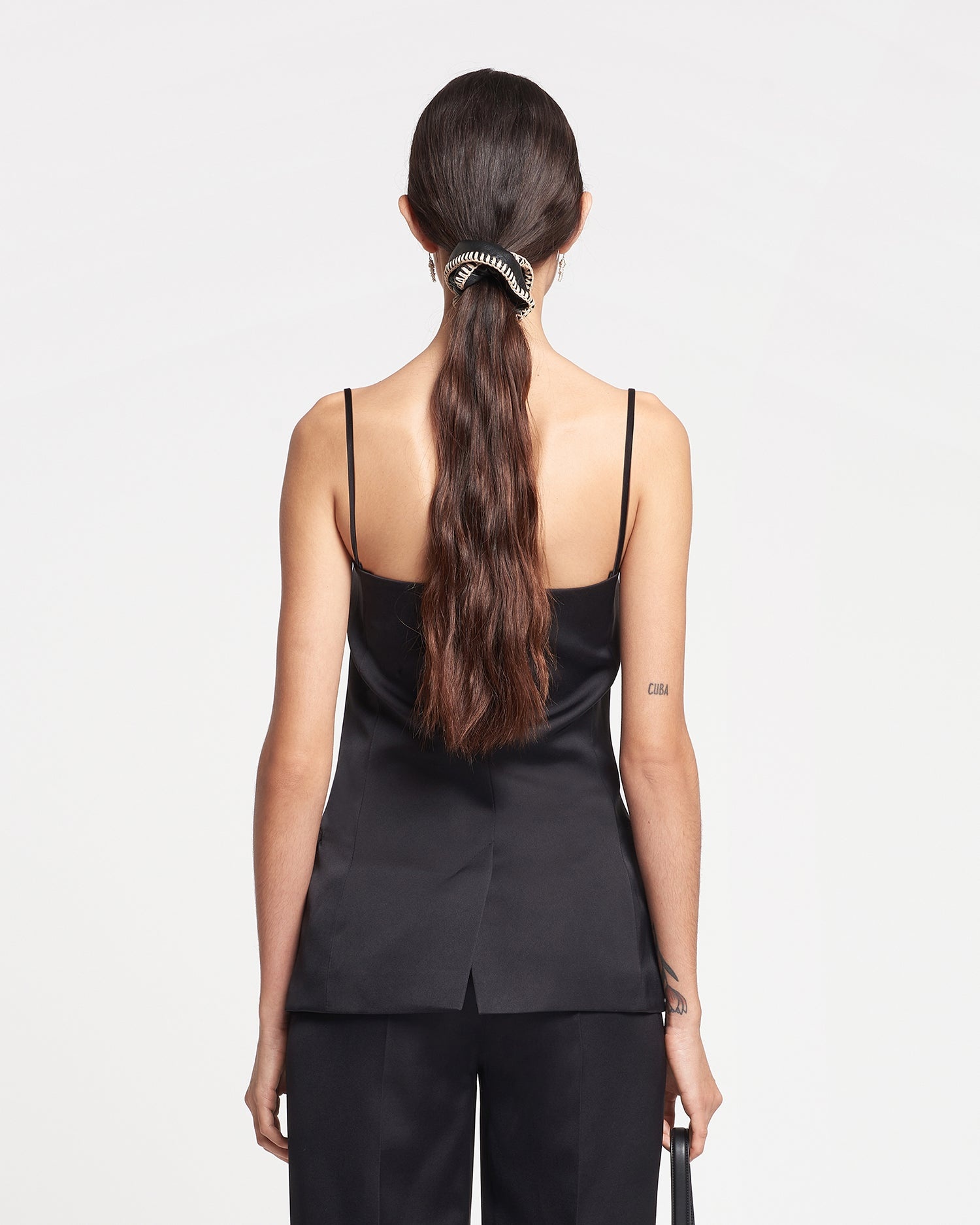 Tailored Tech-Satin Vest - 3