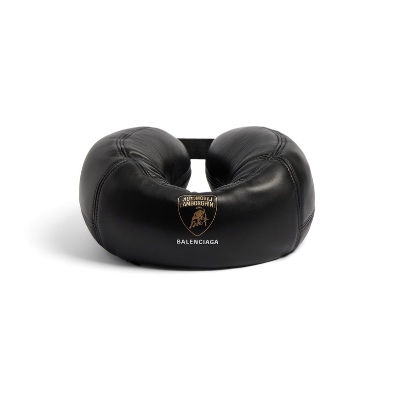 Men's Balenciaga I Automobili Lamborghini Travel Pillow in Black 3