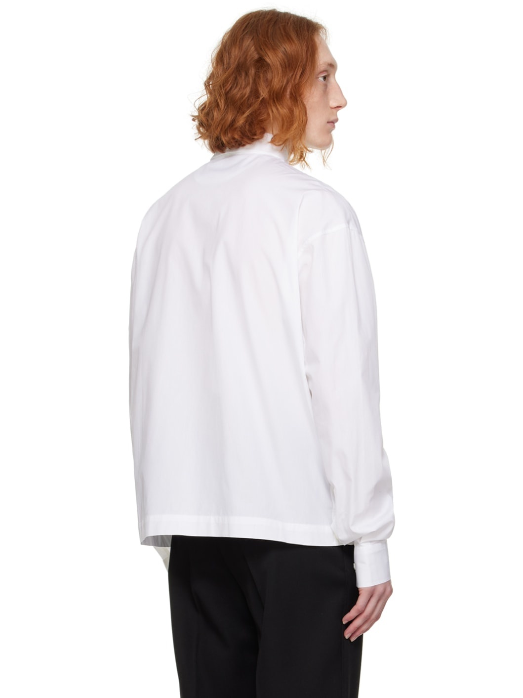 White 'La chemise Papier' Shirt - 3