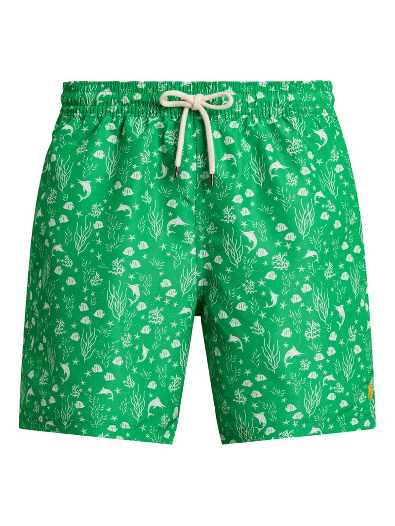 Traveler printed swim shorts 1