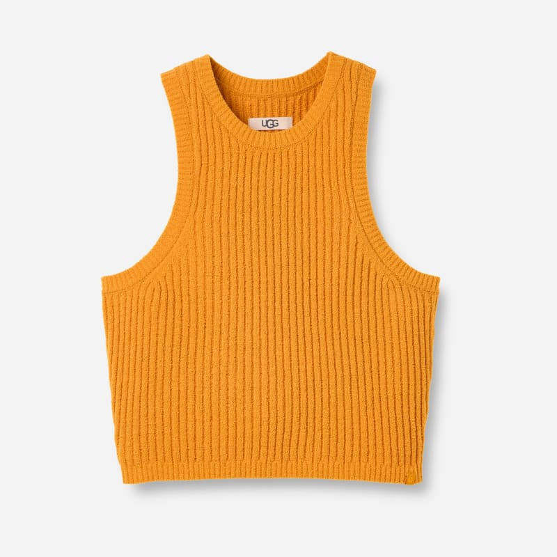 ® Women's Elaenia Tank Lite Polyester/Recycled Materials Tops in Sand 1