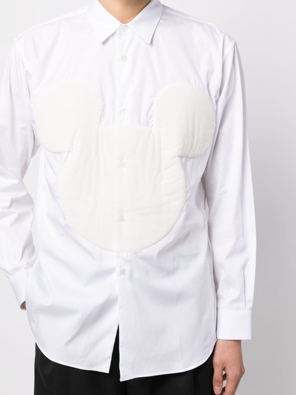 graphic-print cotton shirt - 5