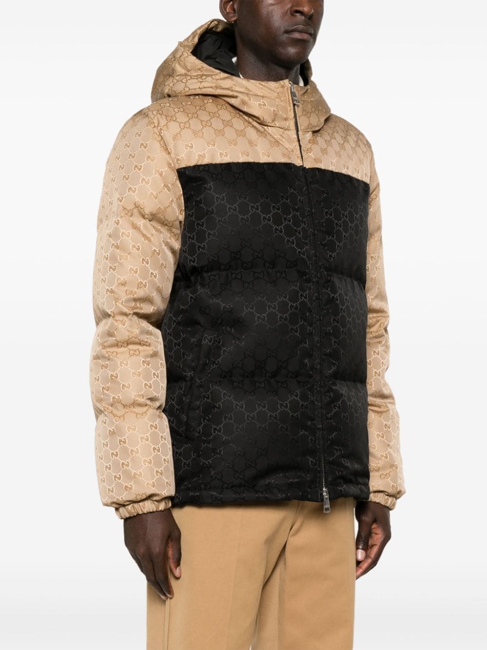 GG canvas puffer jacket - 3