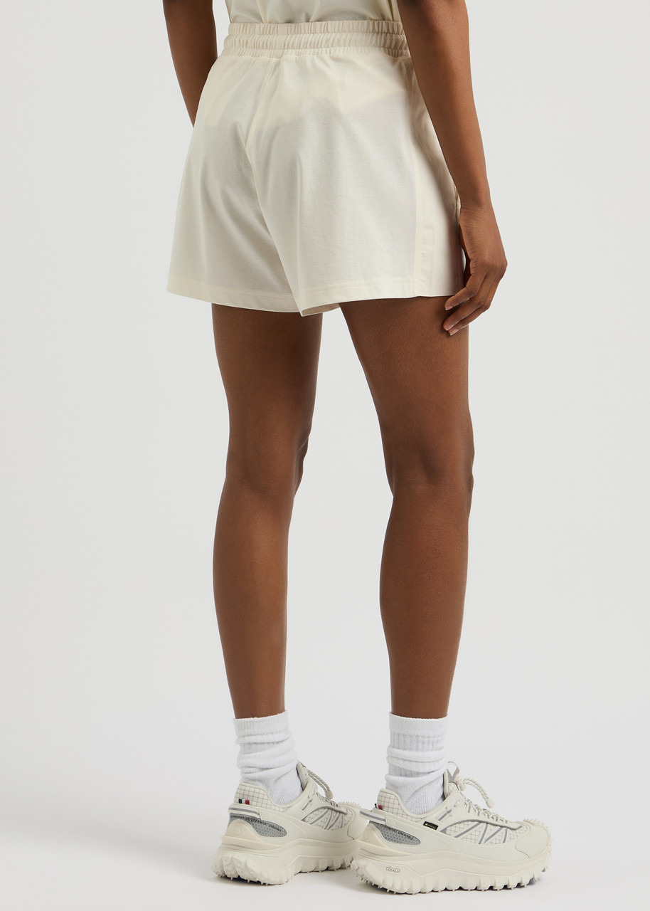 Panelled cotton shorts - 3