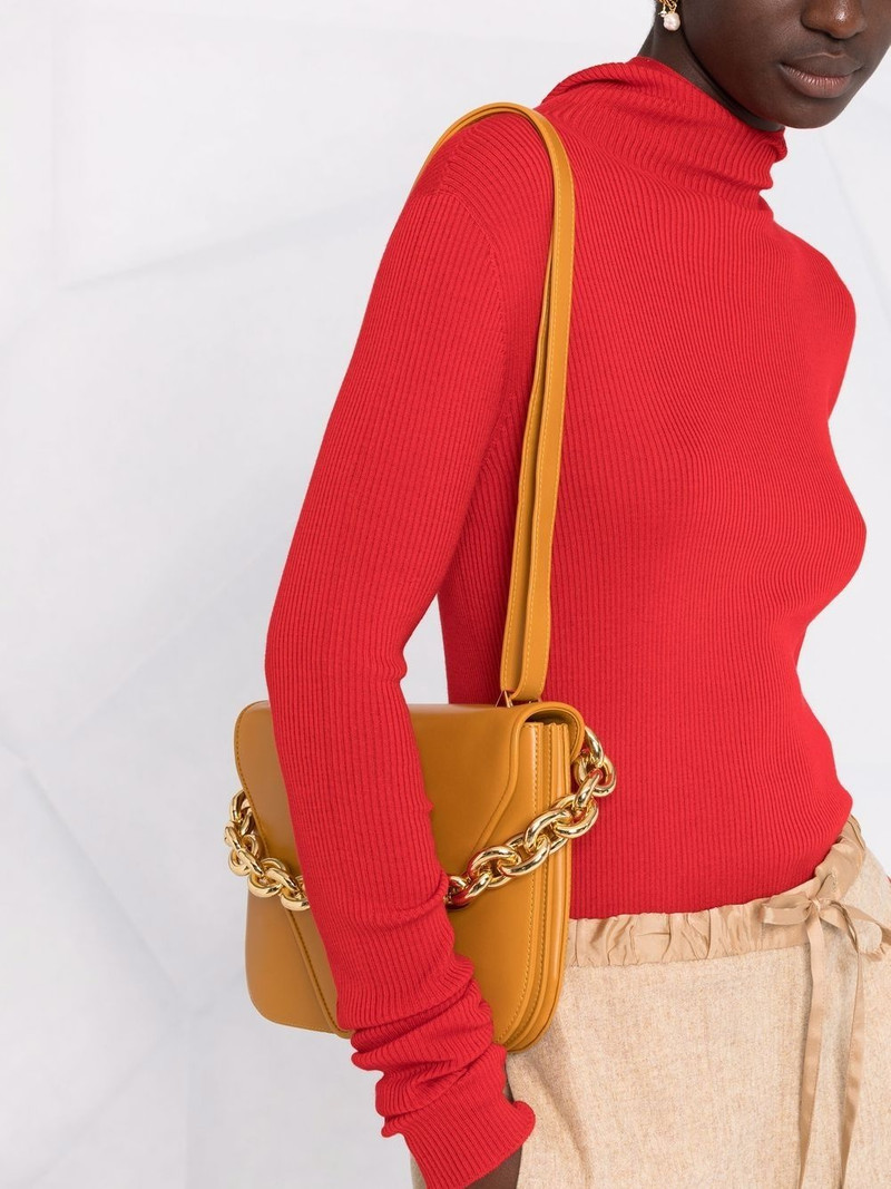 ribbed-knit hoodie 5