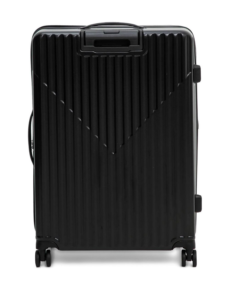 GUESS USA ridged hard-shell trolley outlook
