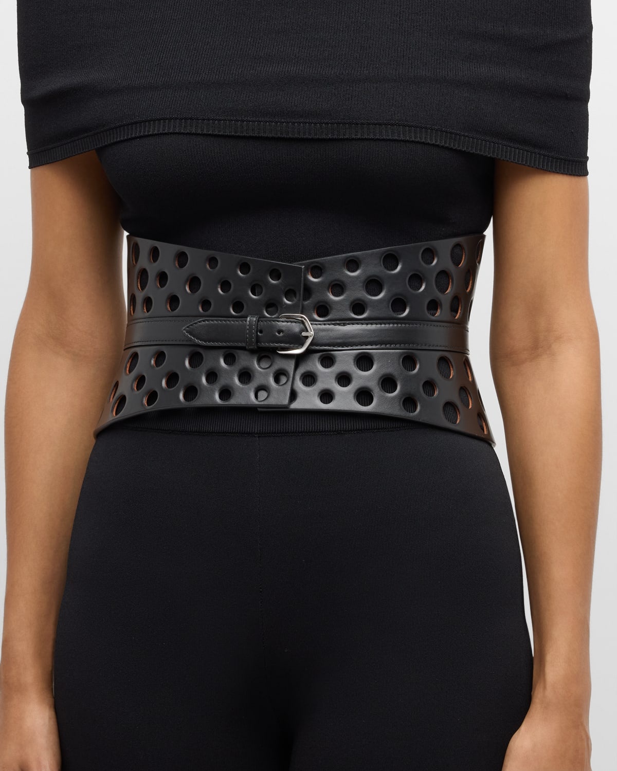 Neo Perforated Corset Belt - 2