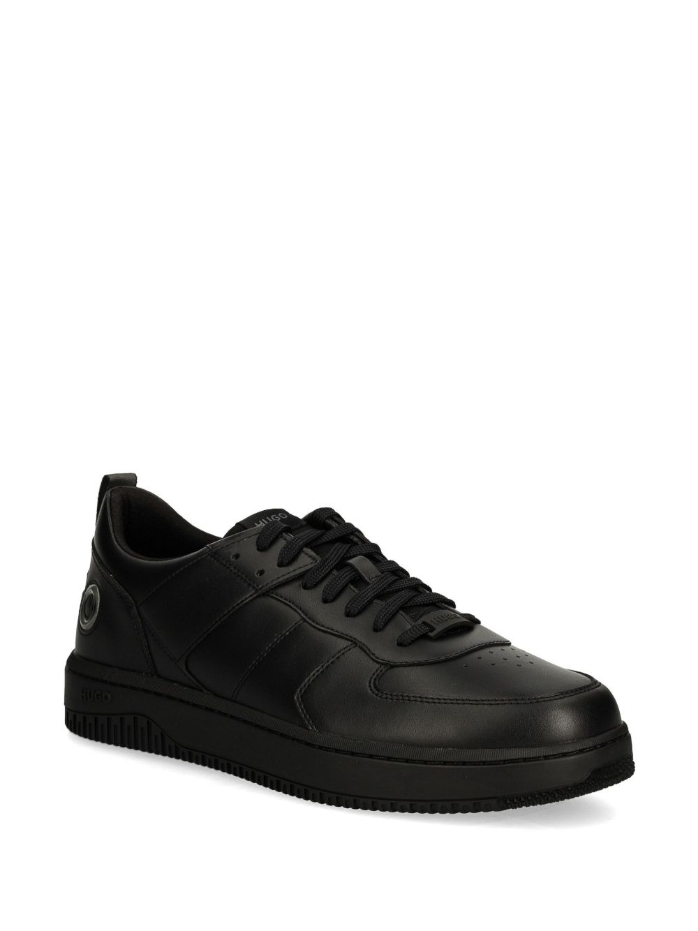 logo-embossed sneakers - 2