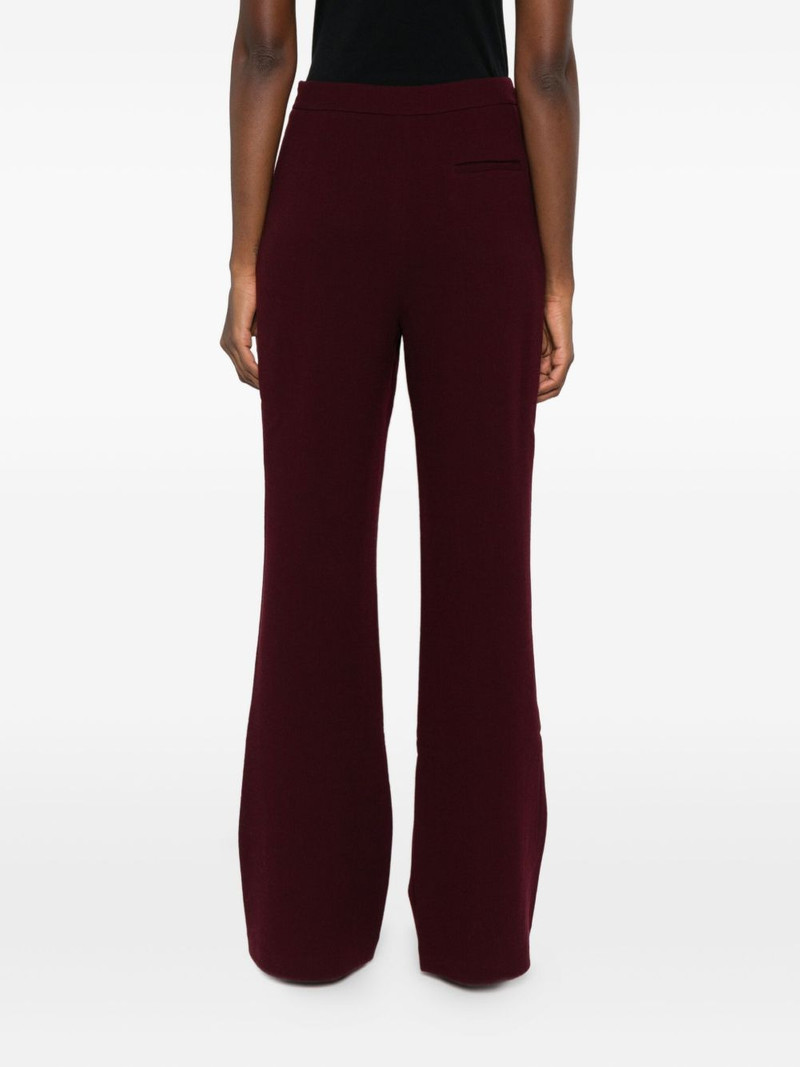 pocket-detail flared trousers 4