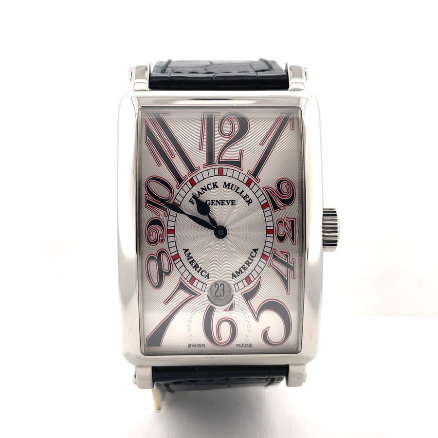 Pre-owned Franck Muller America-America Long Island Automatic Silver Dial Men's Watch 1350 SC DT - 1
