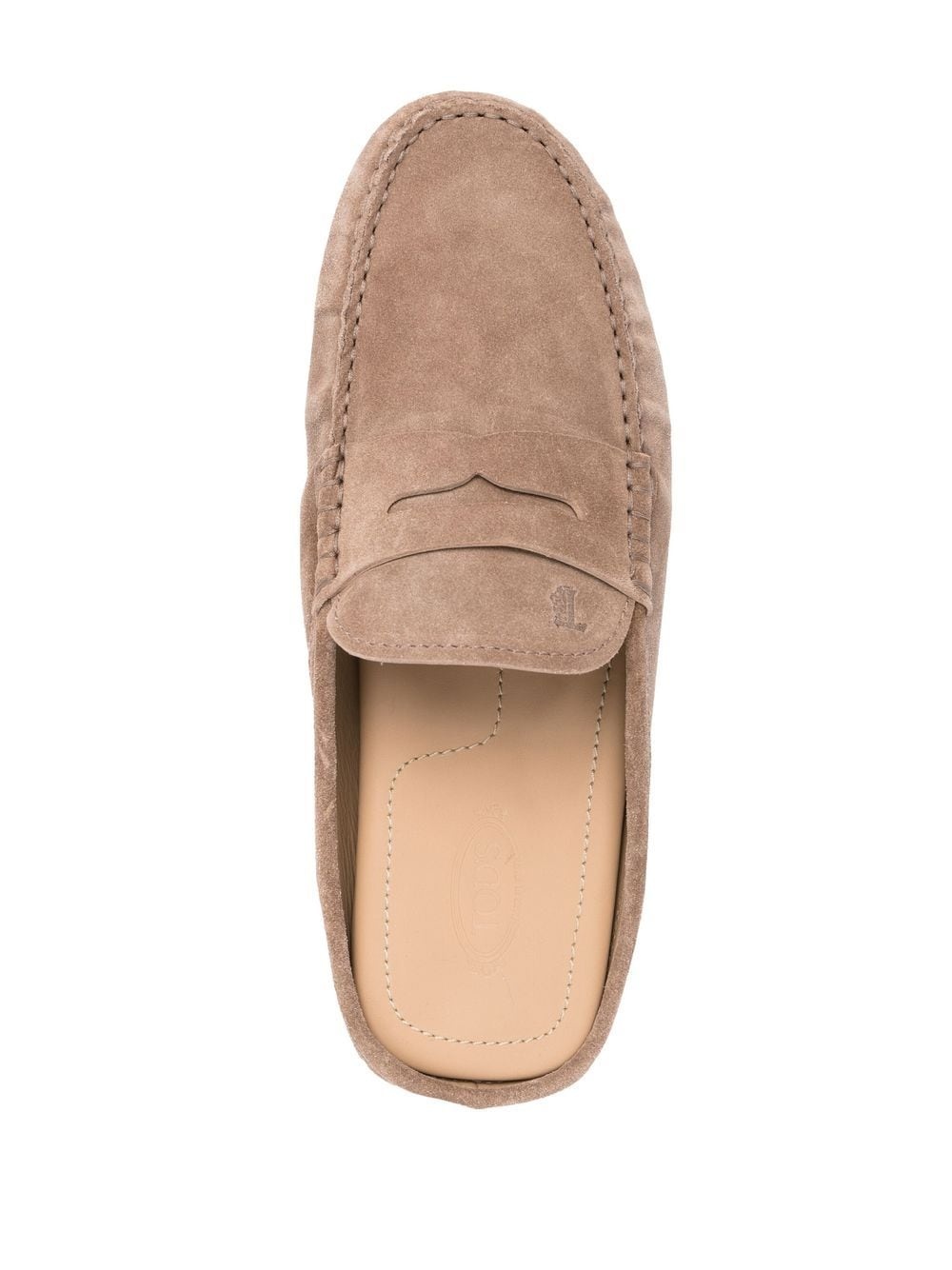 Gommino Bubble suede mules - 4