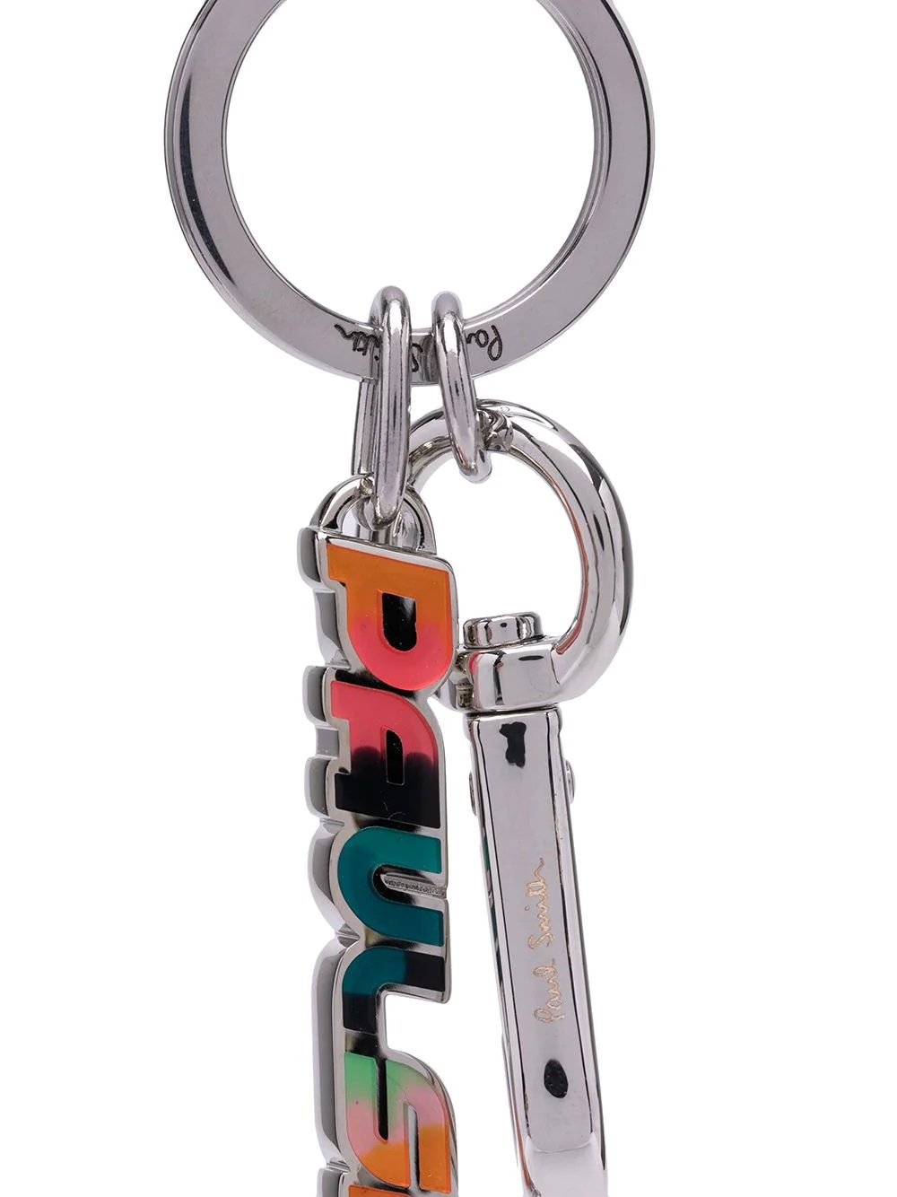 logo plaque keyring - 2