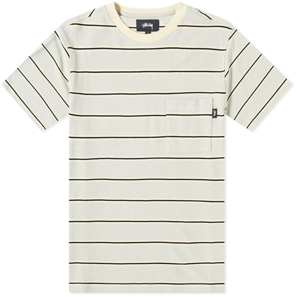 Stussy Peak Stripe Tee - 1