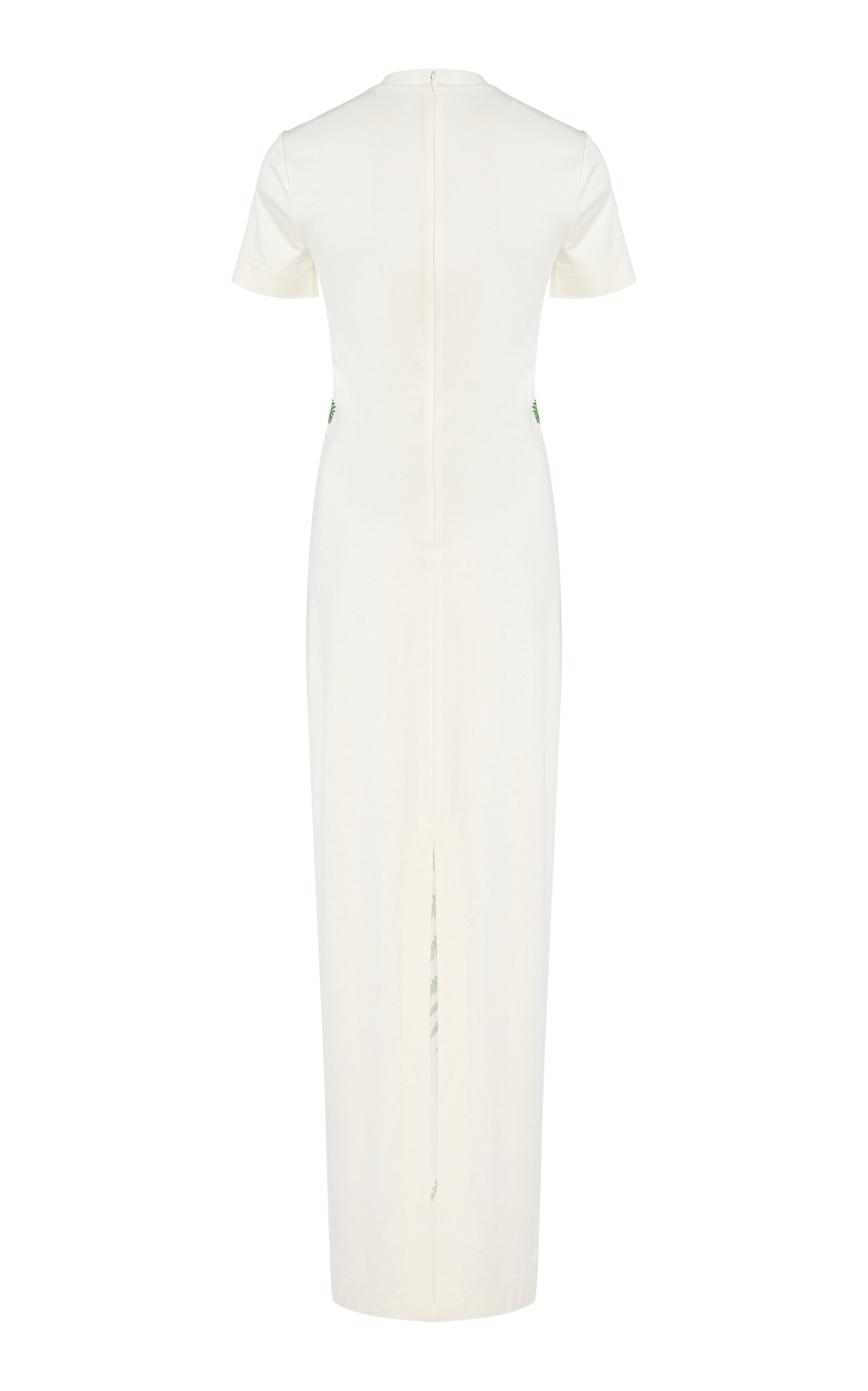 Printed Jersey Maxi Dress green - 6