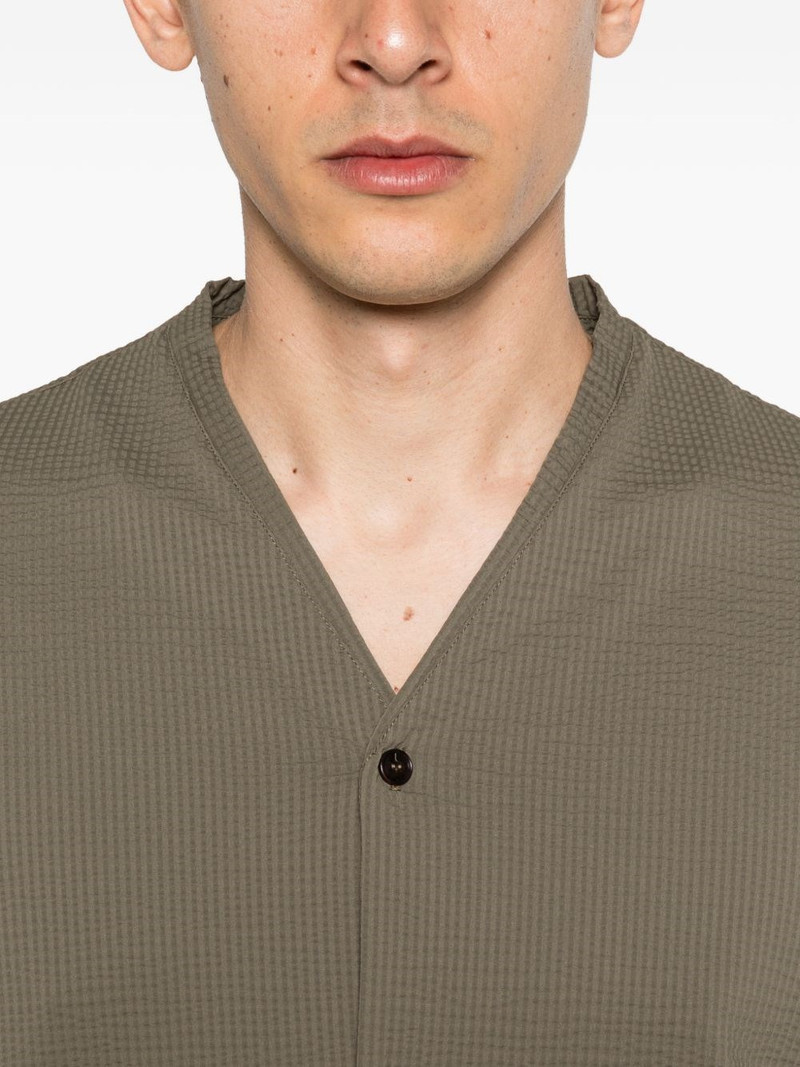 EMPORIO ARMANI V-necked shirt outlook