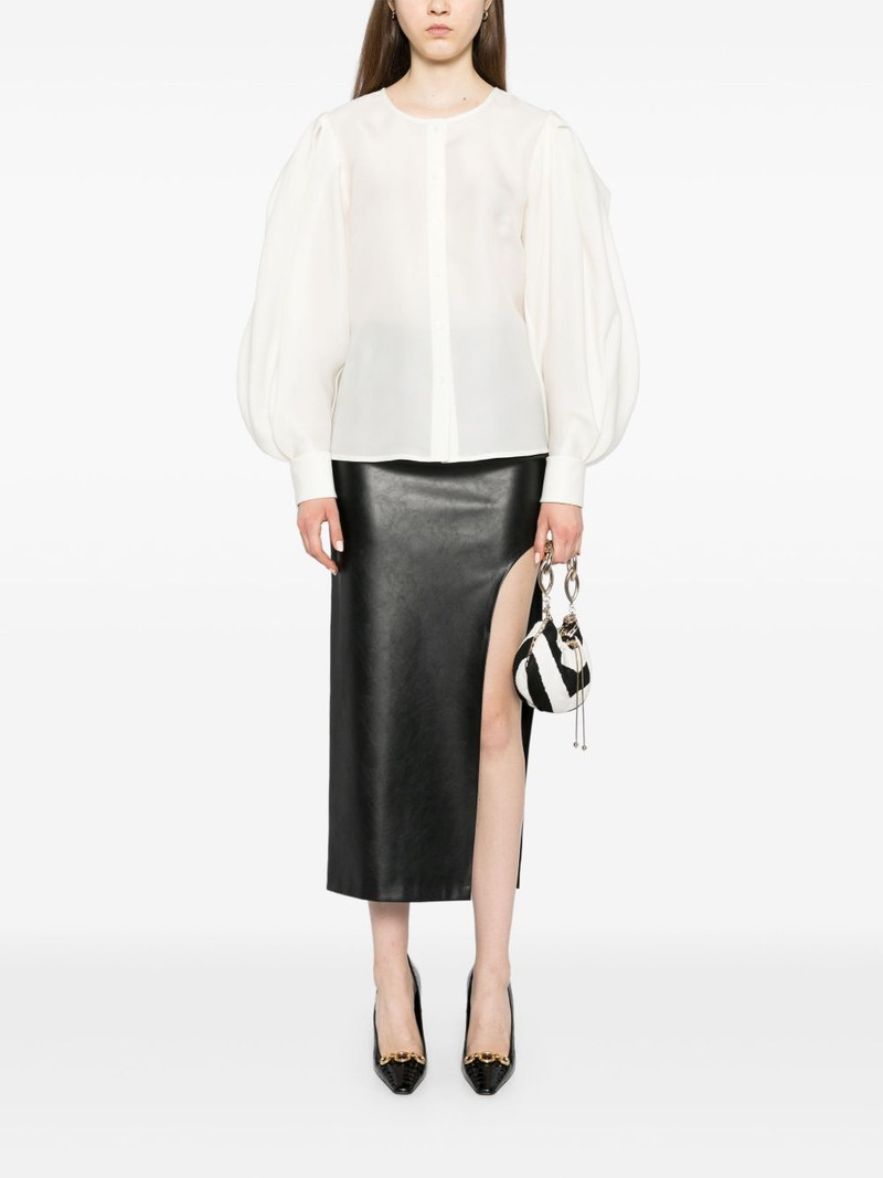 CAROLINA HERRERA puff-sleeved gazer top outlook
