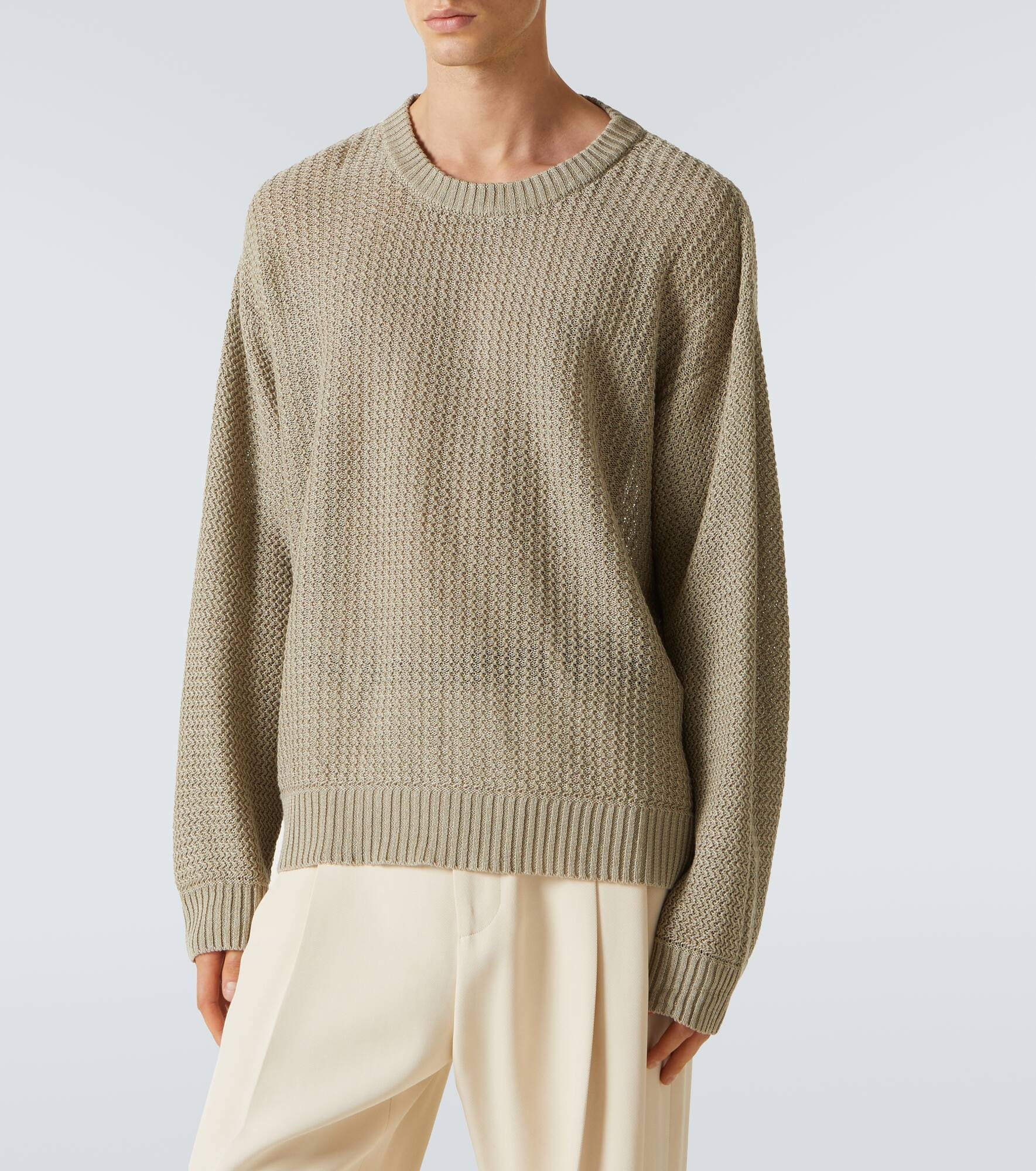 Jardim linen sweater - 3