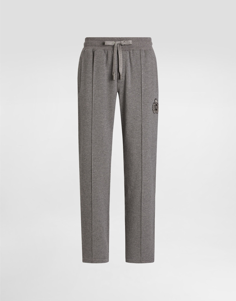 Jersey joggers with patch 1