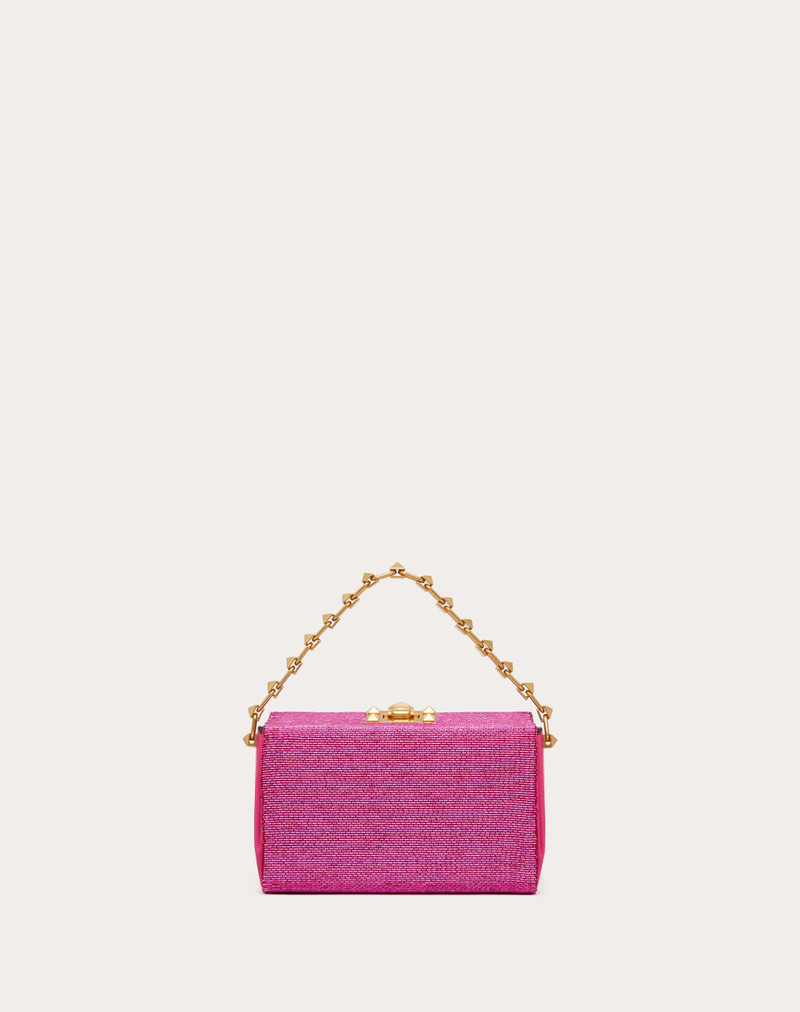Valentino EMBROIDERED CARRY SECRETS CLUTCH outlook