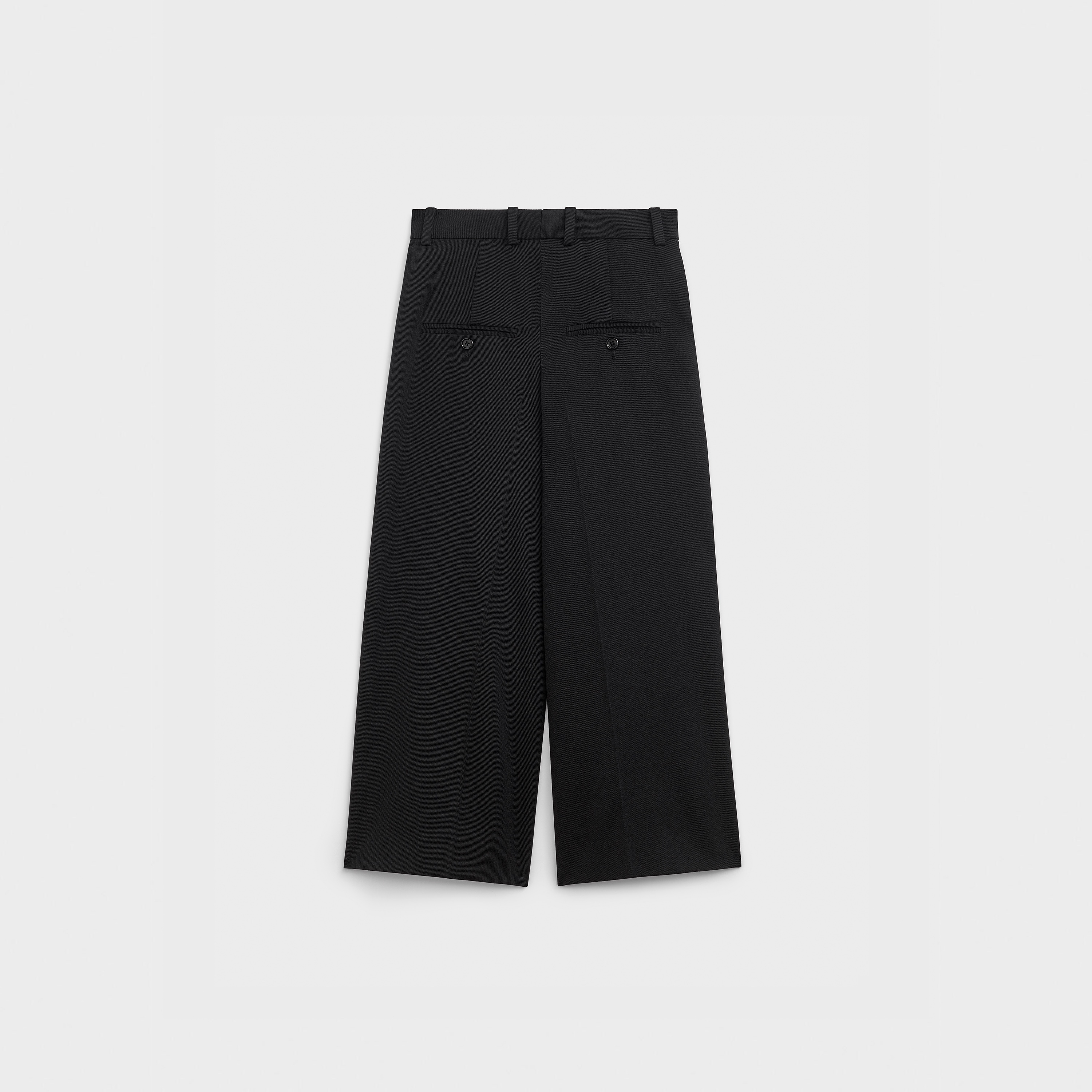 CULOTTES IN DIAGONAL WOOL - 2