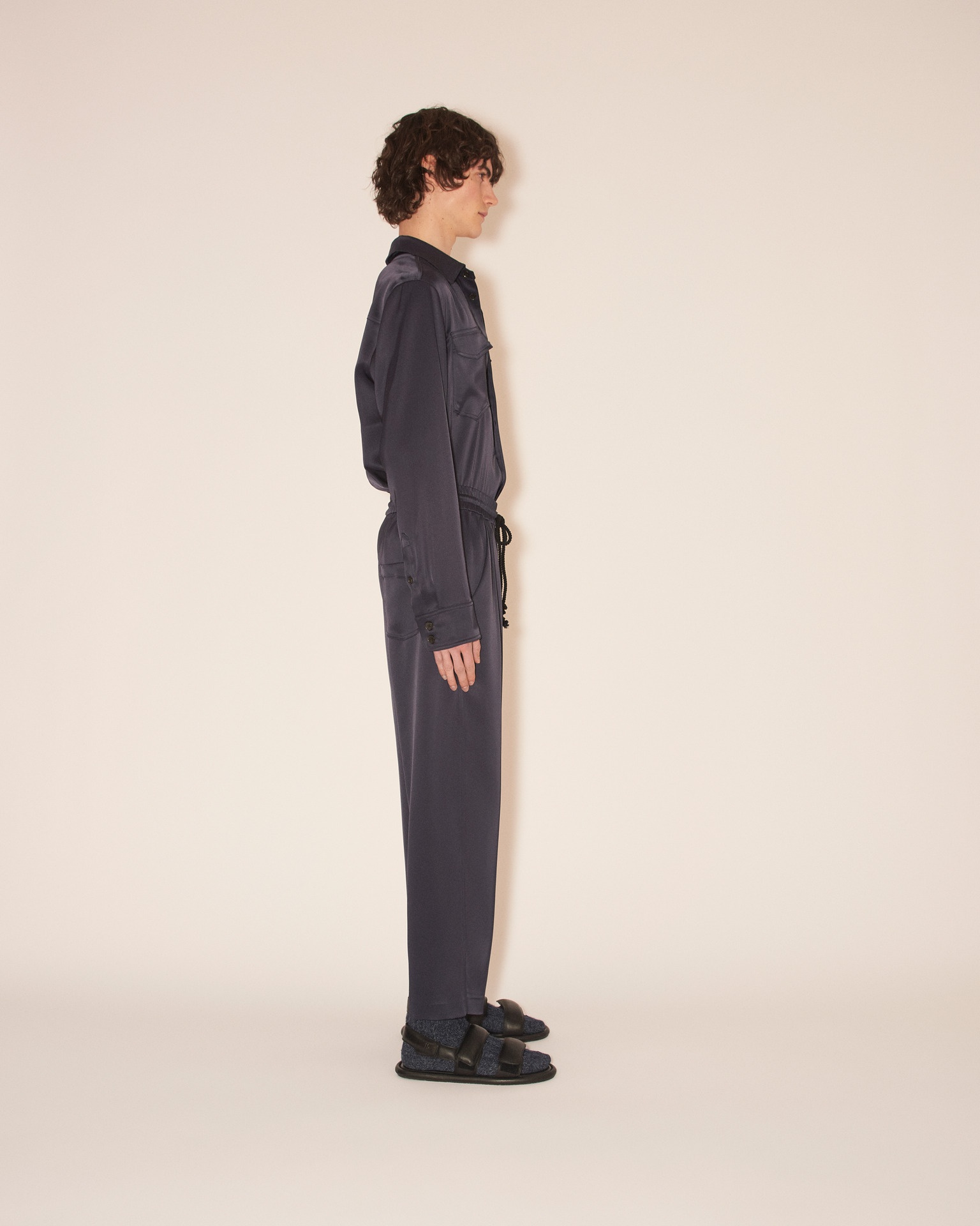 JIRO - Beach pants - Navy - 4