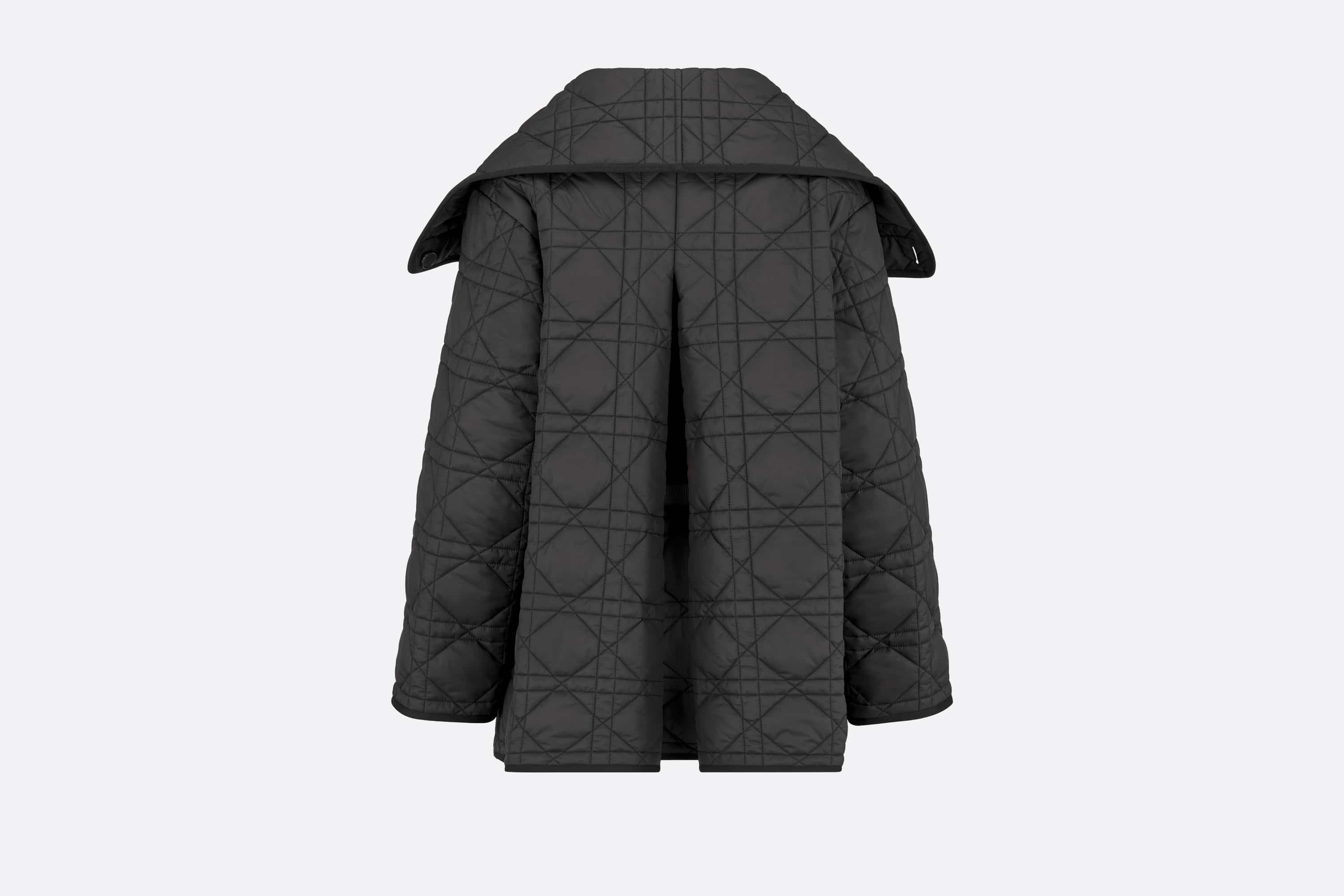 Macrocannage Belted Peacoat - 2