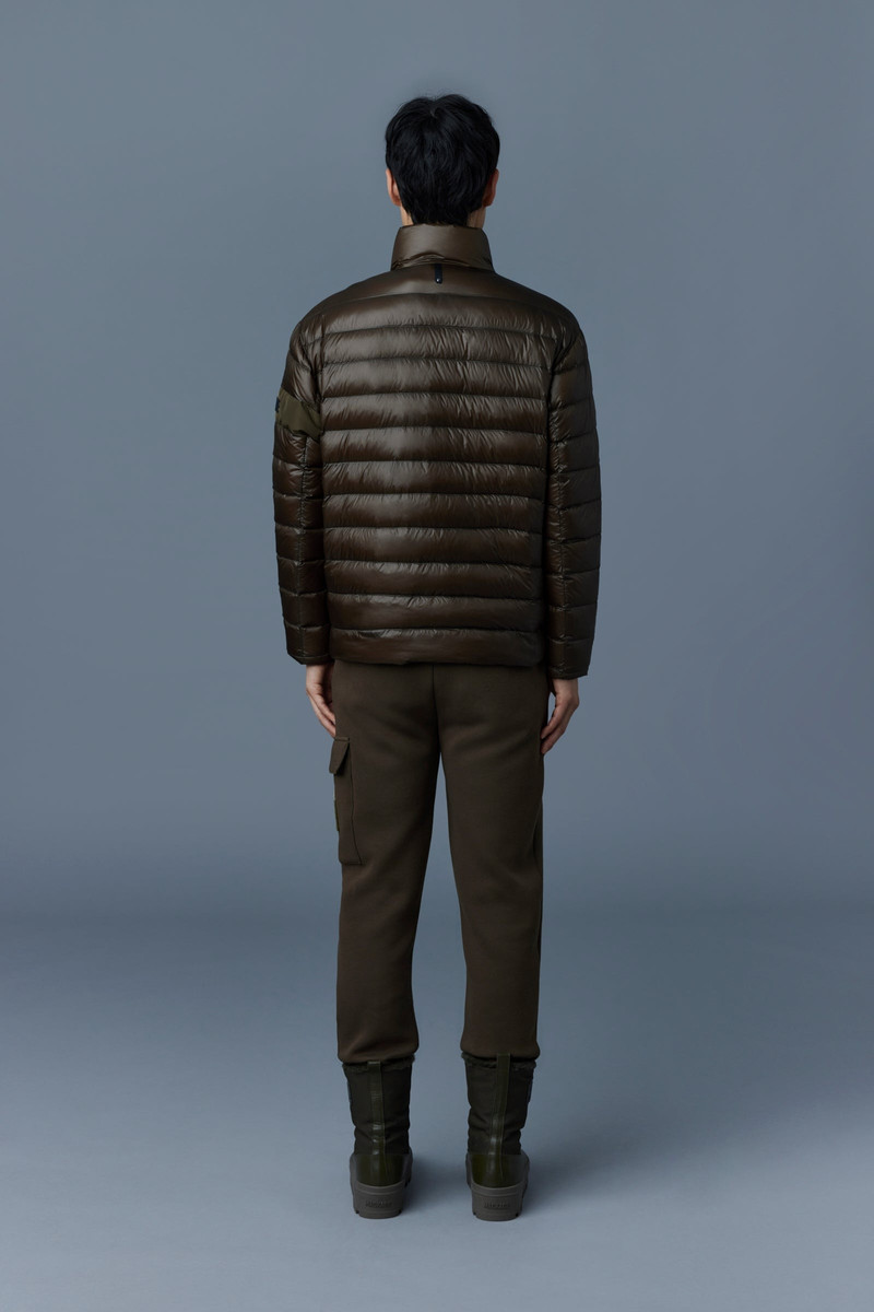 LUIS Re-Stop down jacket with patch pocket for men 4