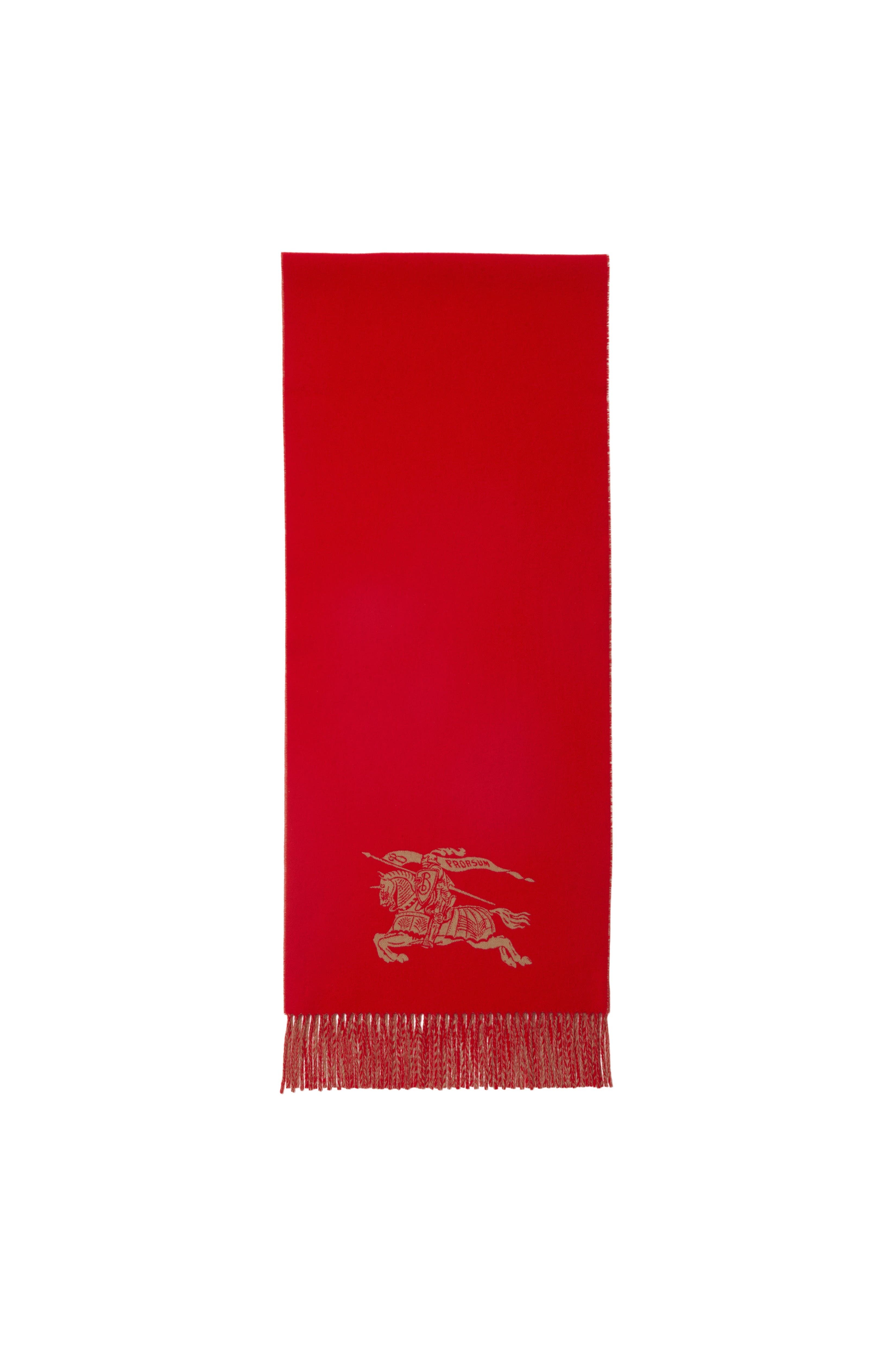 burberry Reversible EKD Cashmere Scarf in Pillar/camel at Nordstrom - 5