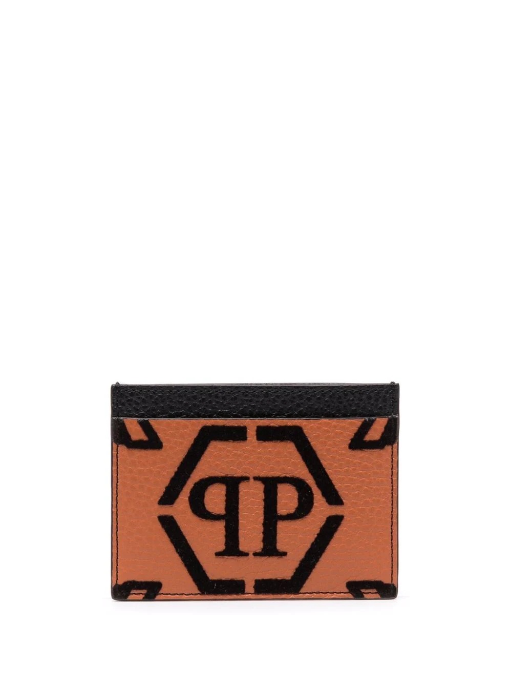 monogram-print cardholder - 2