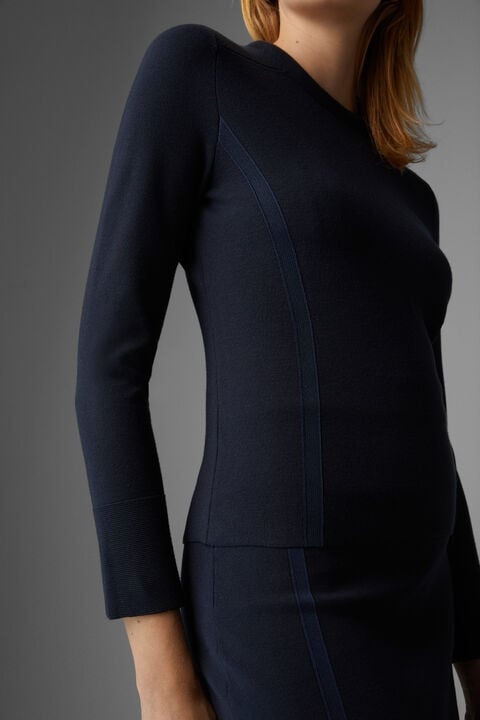 Vanda Pullover in Navy blue - 4